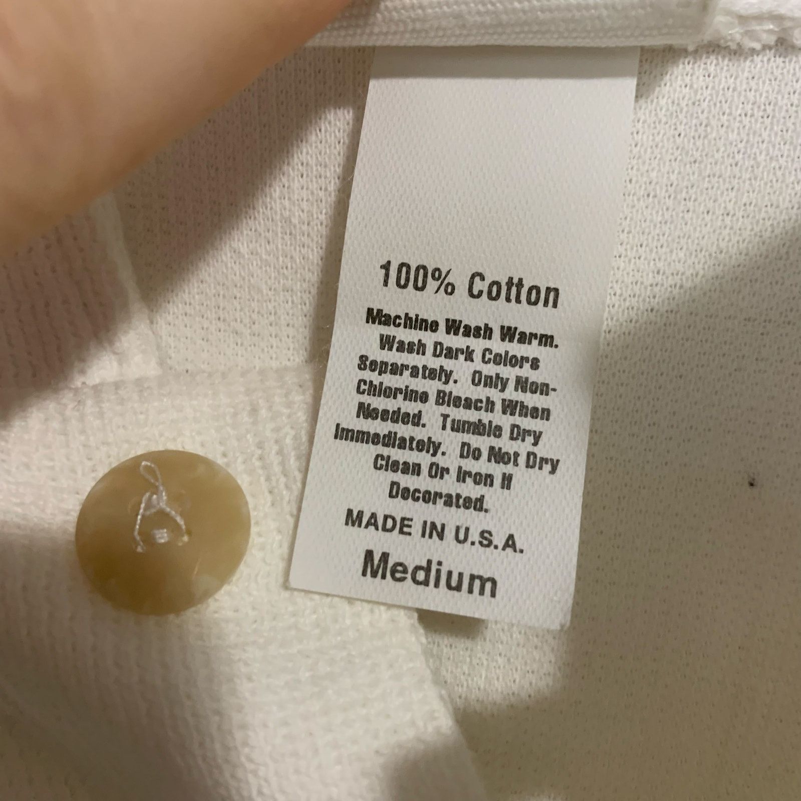 Vintage DIPORT USA Vintage La Jolla, Ca White Sweatshirt Size Medium Size US M / EU 48-50 / 2 - 5 Thumbnail