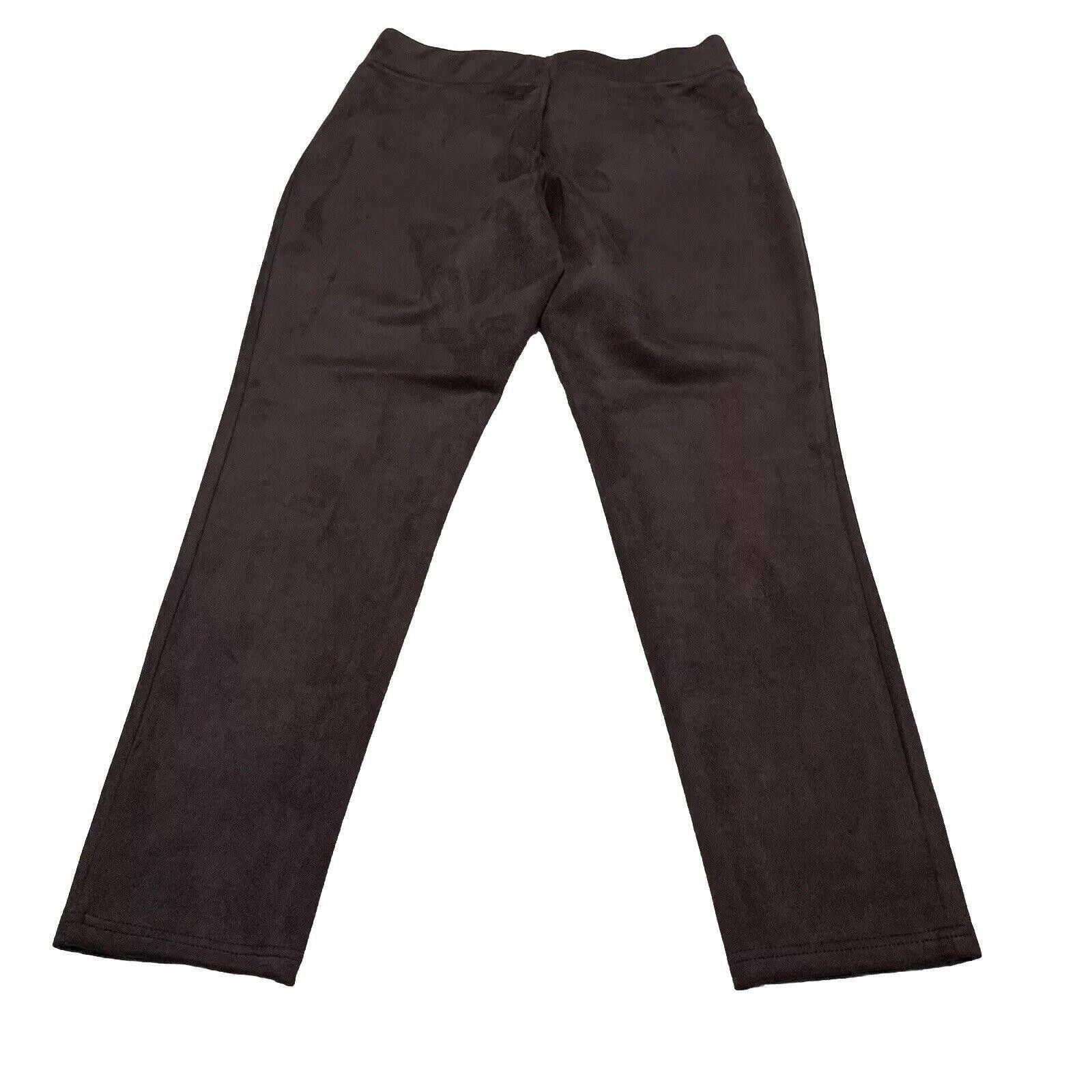 Other LOFT Outlet Women's Sz L Brown Pull-On Slacks Stretch Pants Size 36" / US 14 / IT 50 - 2 Thumbnail