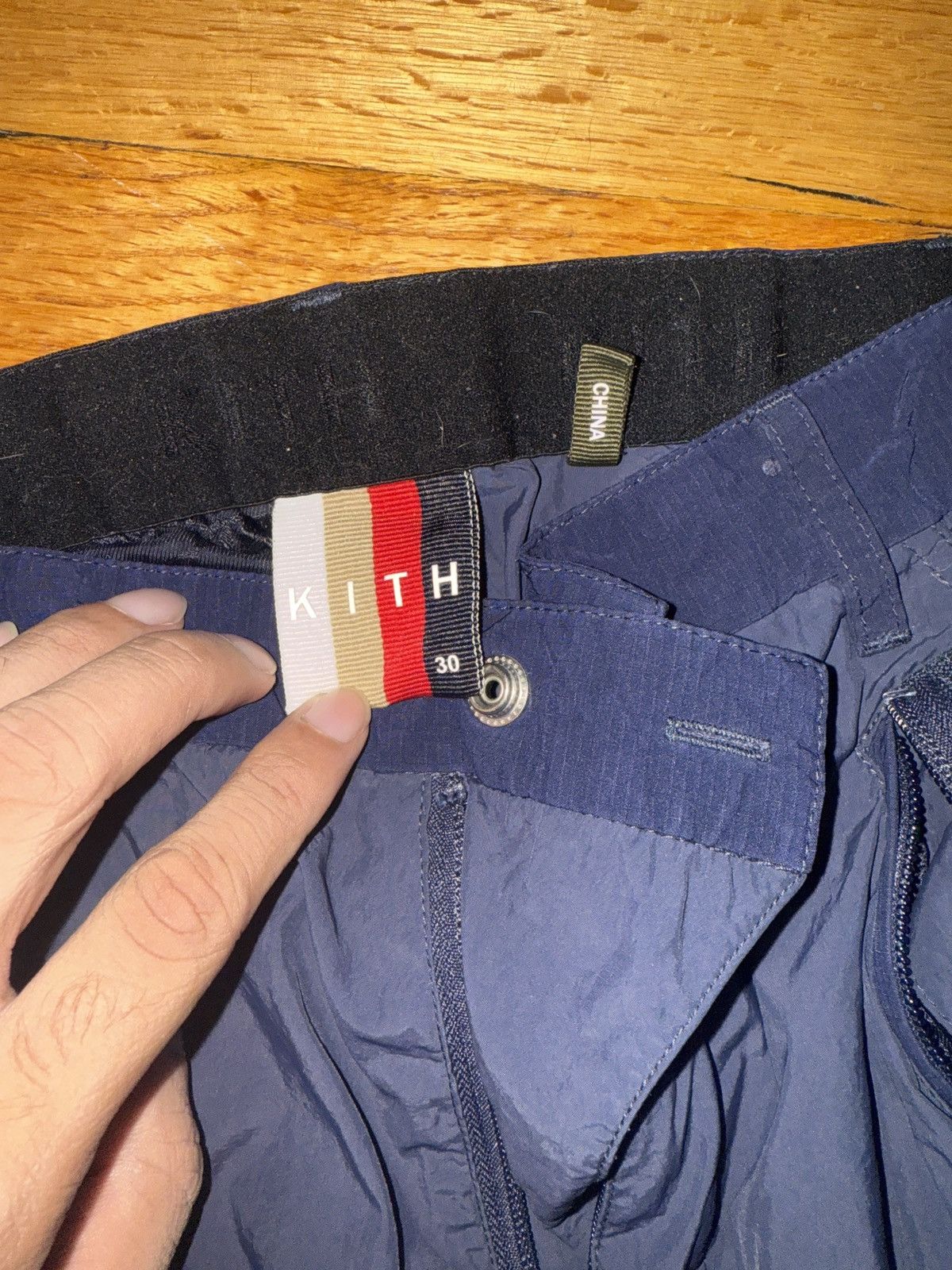 Kith Kith Navy Windbreaker pants Size US 30 / EU 46 - 2 Thumbnail