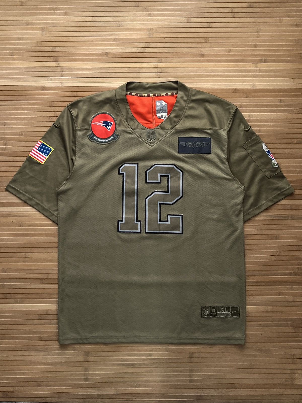 NFL Tom Brady Veteran Patriots Jersey Size US XXL / EU 58 / 5 - 1 Thumbnail