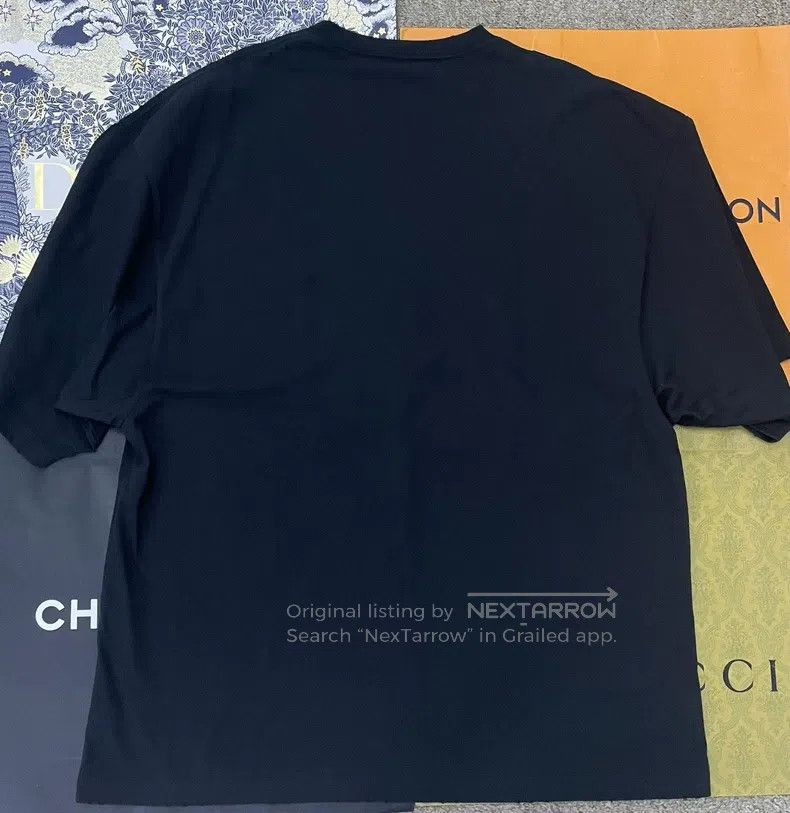 Balenciaga Balenciaga Black lettered short-sleeve T-shirt, size M Size US M / EU 48-50 / 2 - 2 Thumbnail