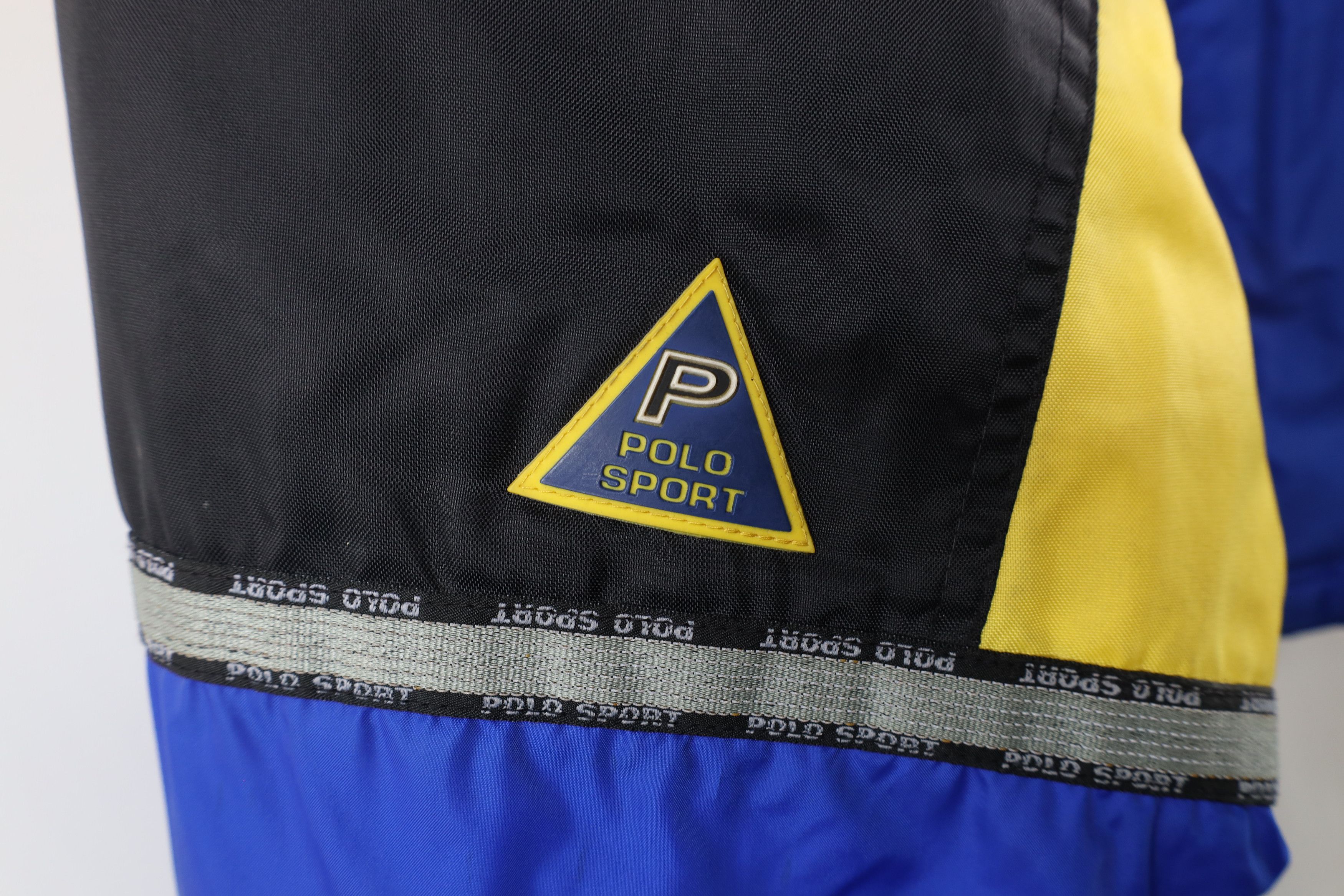 Ralph Lauren × Vintage Vintage 90s Polo Sport Ralph Lauren Out Full Zip Jacket Size US L / EU 52-54 / 3 - 4 Thumbnail