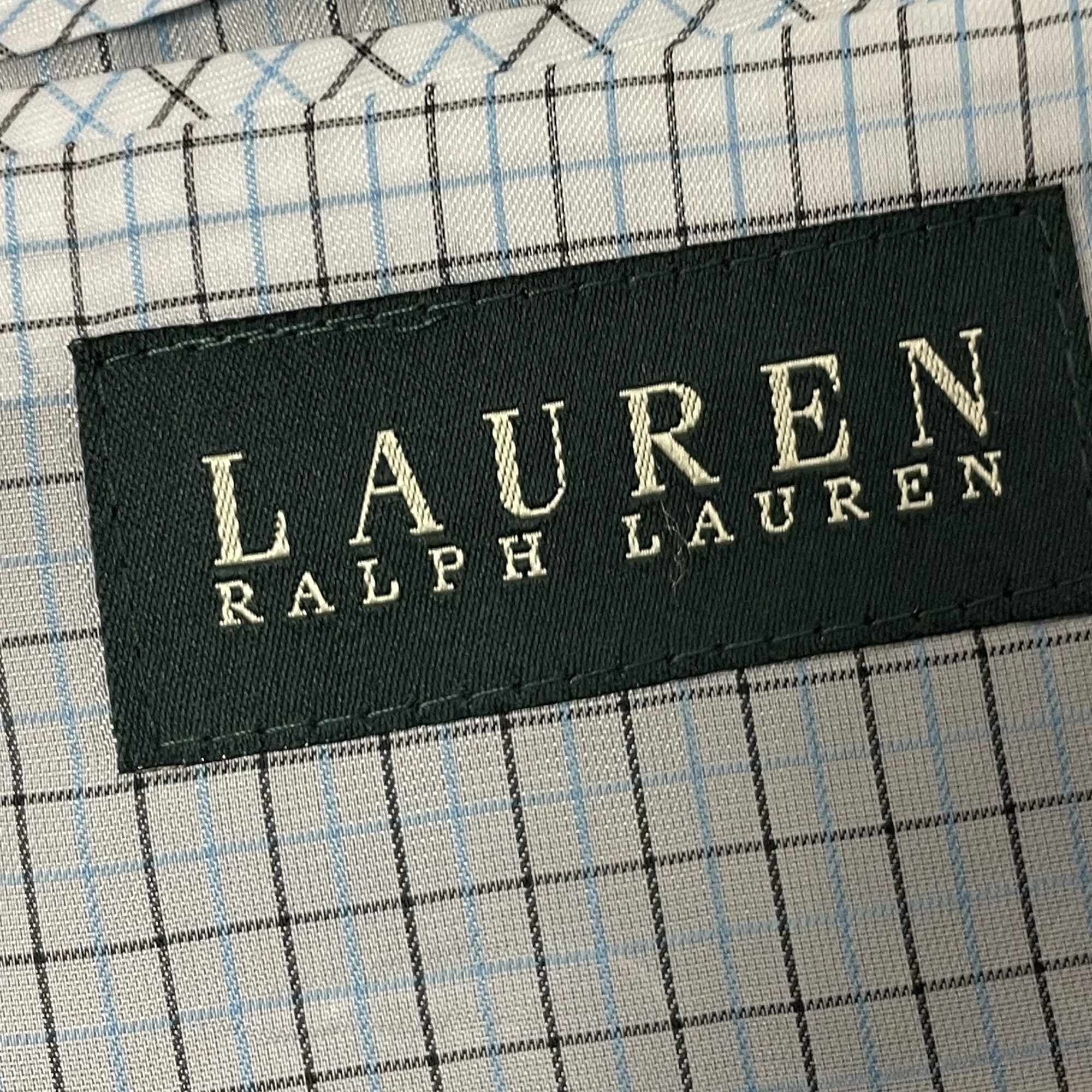 Ralph Lauren Ralph Lauren CHARCOAL Gray Sport Coat MICROFIBER Jacket Size 44L - 10 Thumbnail