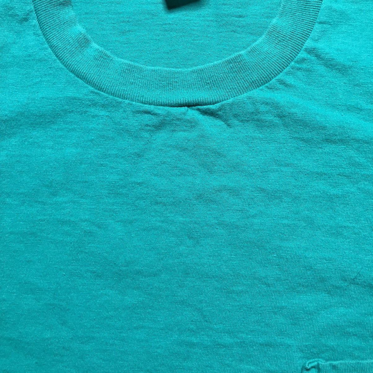 Towncraft × Vintage Vintage Towncraft JCPenney Aqua Blue Pocket T Shirt Size US L / EU 52-54 / 3 - 4 Thumbnail