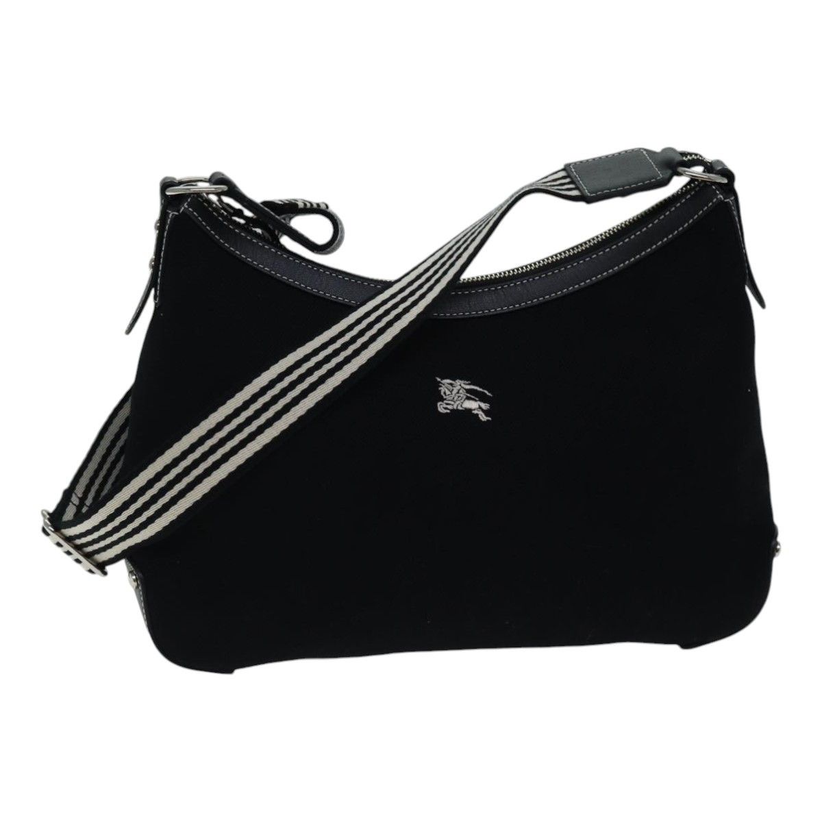 Burberry Blue Label Black Canvas Shoulder Bag (Pre-Owned) Size ONE SIZE - 1 Thumbnail