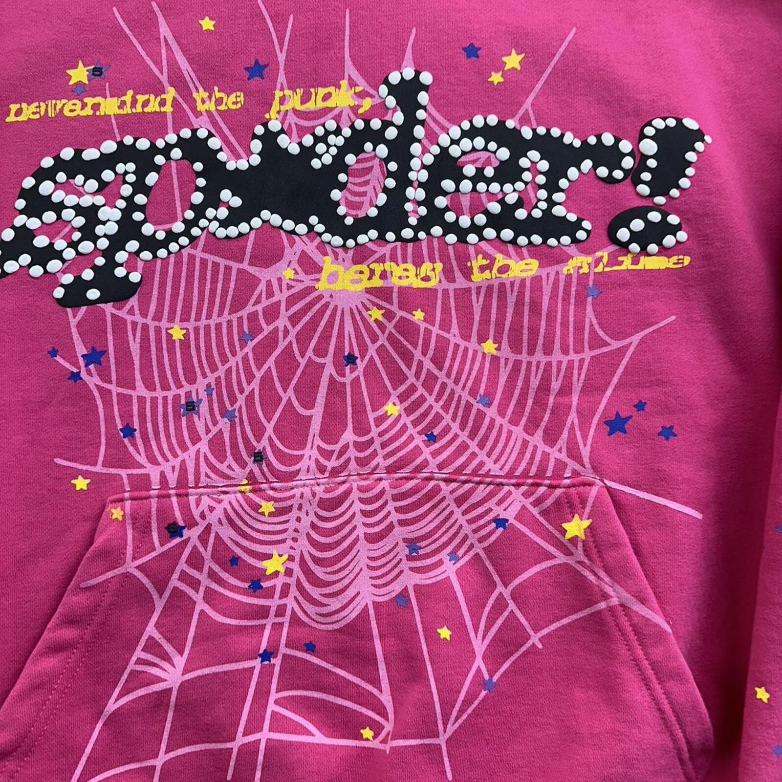 Other Pink Sp5der spider Worldwide hoodie! Young thug Size US L / EU 52-54 / 3 - 3 Thumbnail