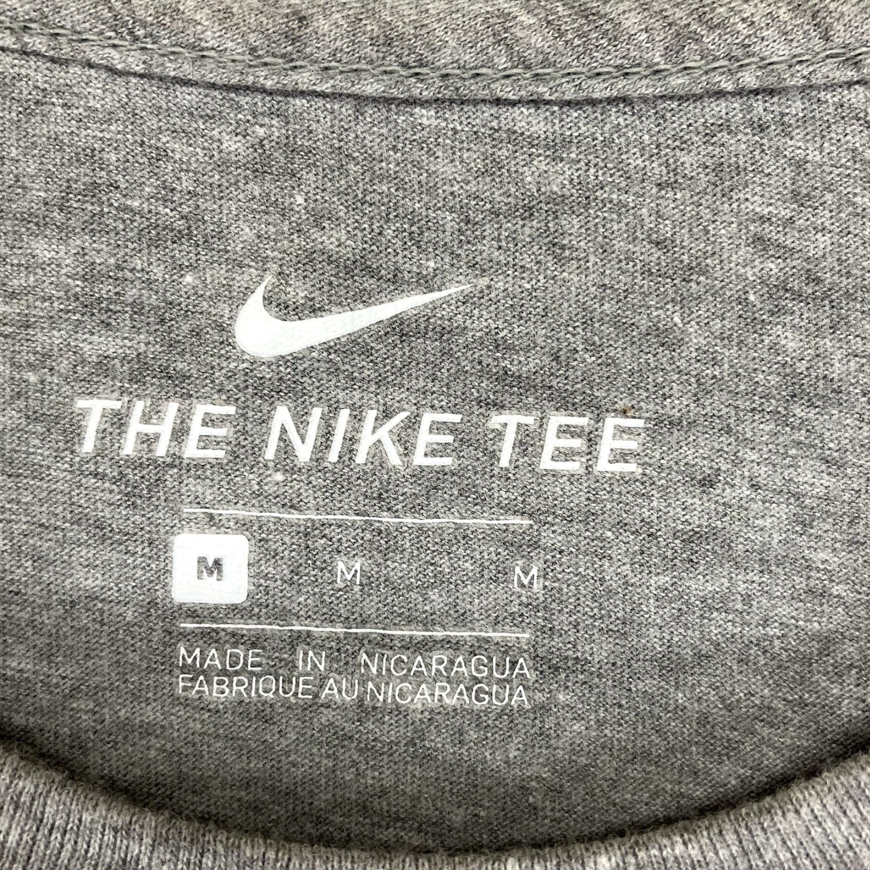 Nike Nike Shirt Mens Medium Gray AF1 Air Force 1 Short Sleeve T-Shirt Lightweight Graphic Print Crew Neck Regular Fit Size US M / EU 48-50 / 2 - 4 Thumbnail