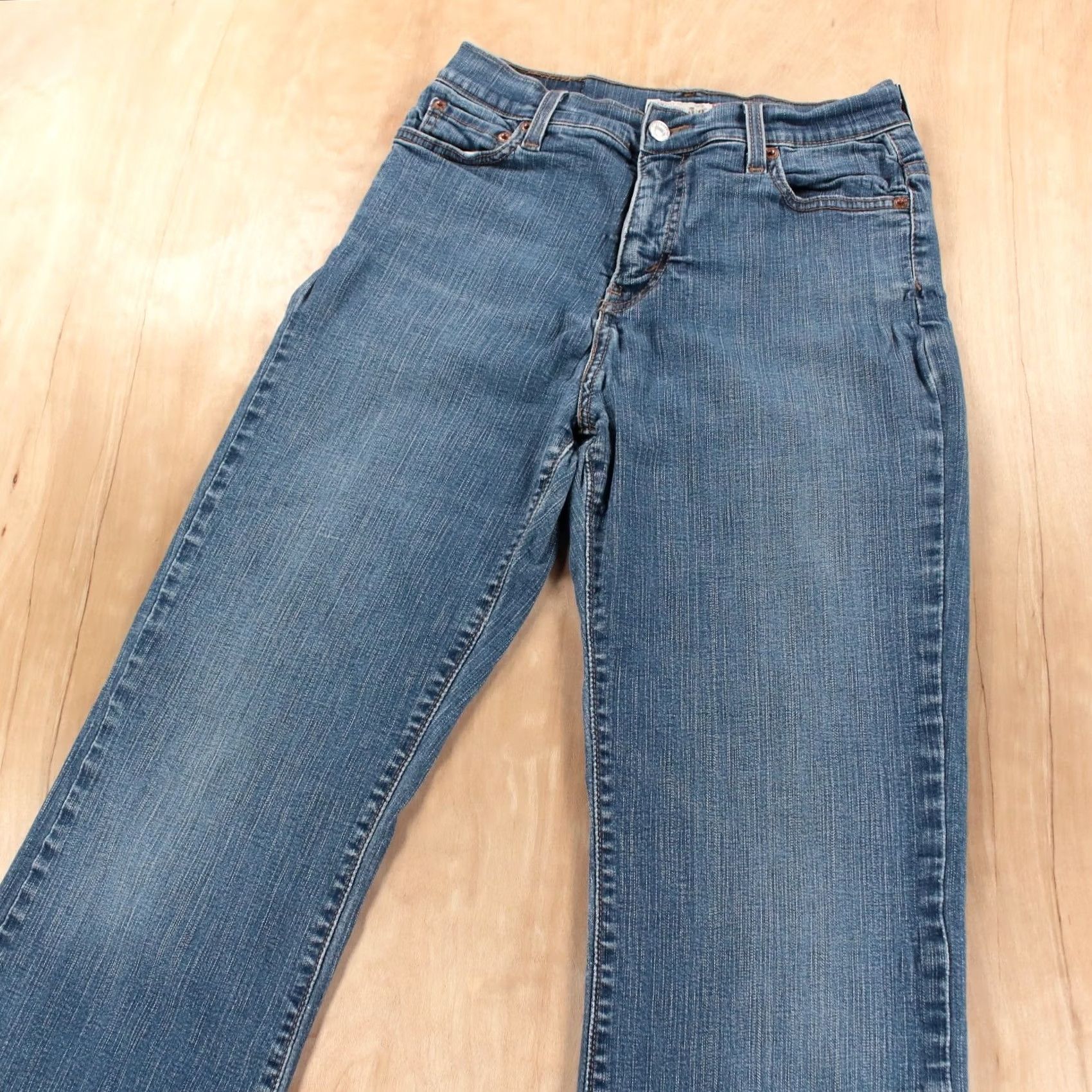 Levi's vtg LEVI'S 512 denim jeans y2k 8 SHORT 26x29 perfectly slimming stretch bootcut Size 30" / US 8 / IT 44 - 3 Thumbnail