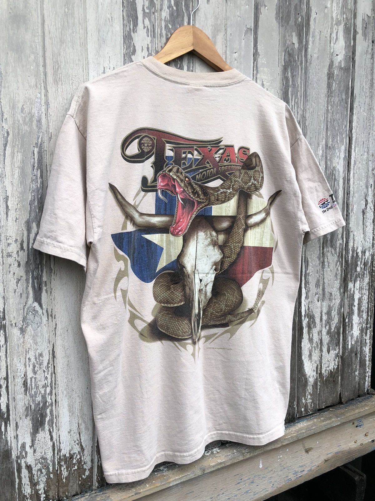 Japanese Brand × Vintage 🔥Vintage Y2K🔥Texas Motor Speedway Backhit Tshirt Size US L / EU 52-54 / 3 - 8 Thumbnail