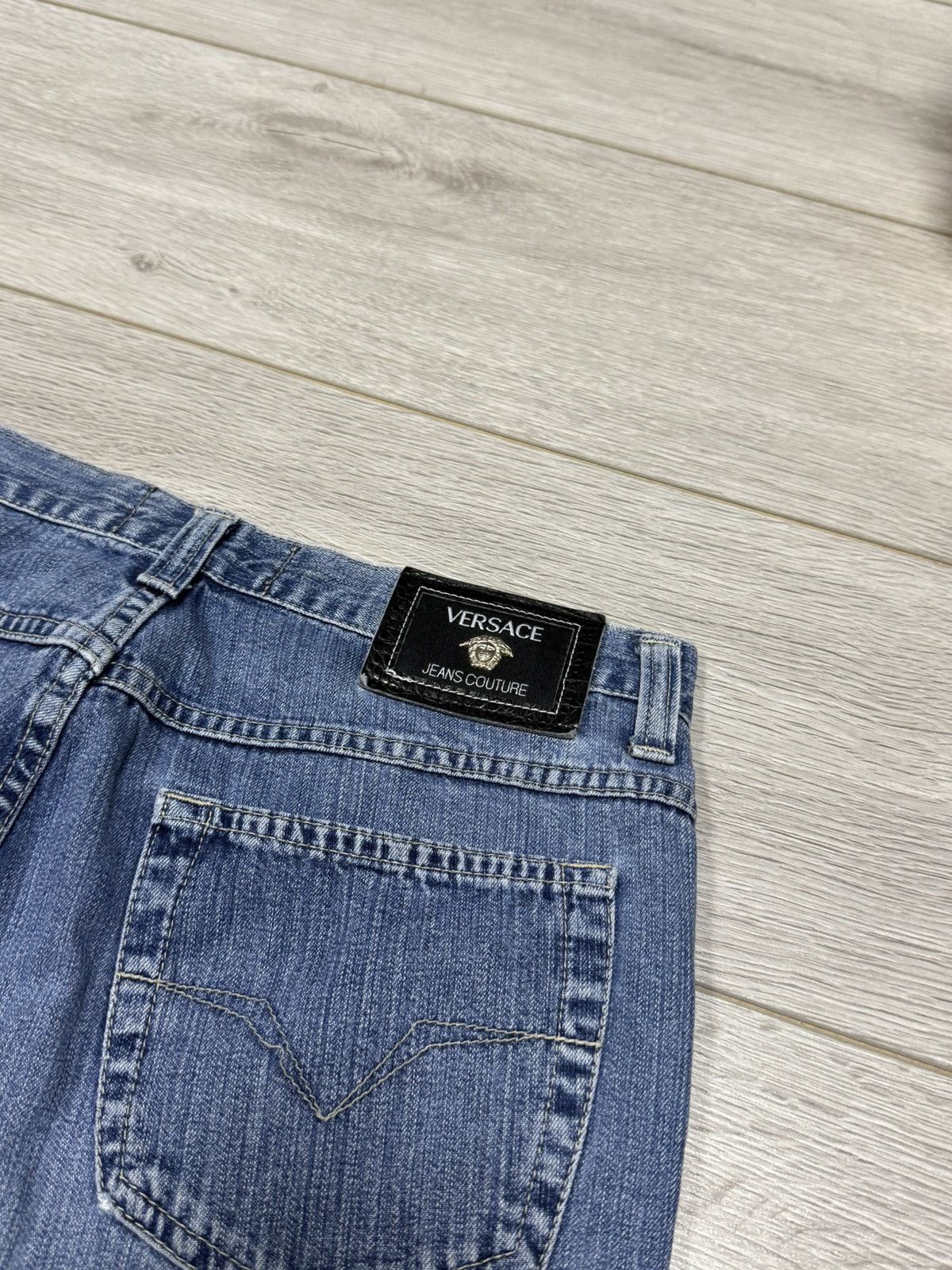 Versace Versace Jeans Couture vintage pants medusa head Size US 33 - 3 Thumbnail