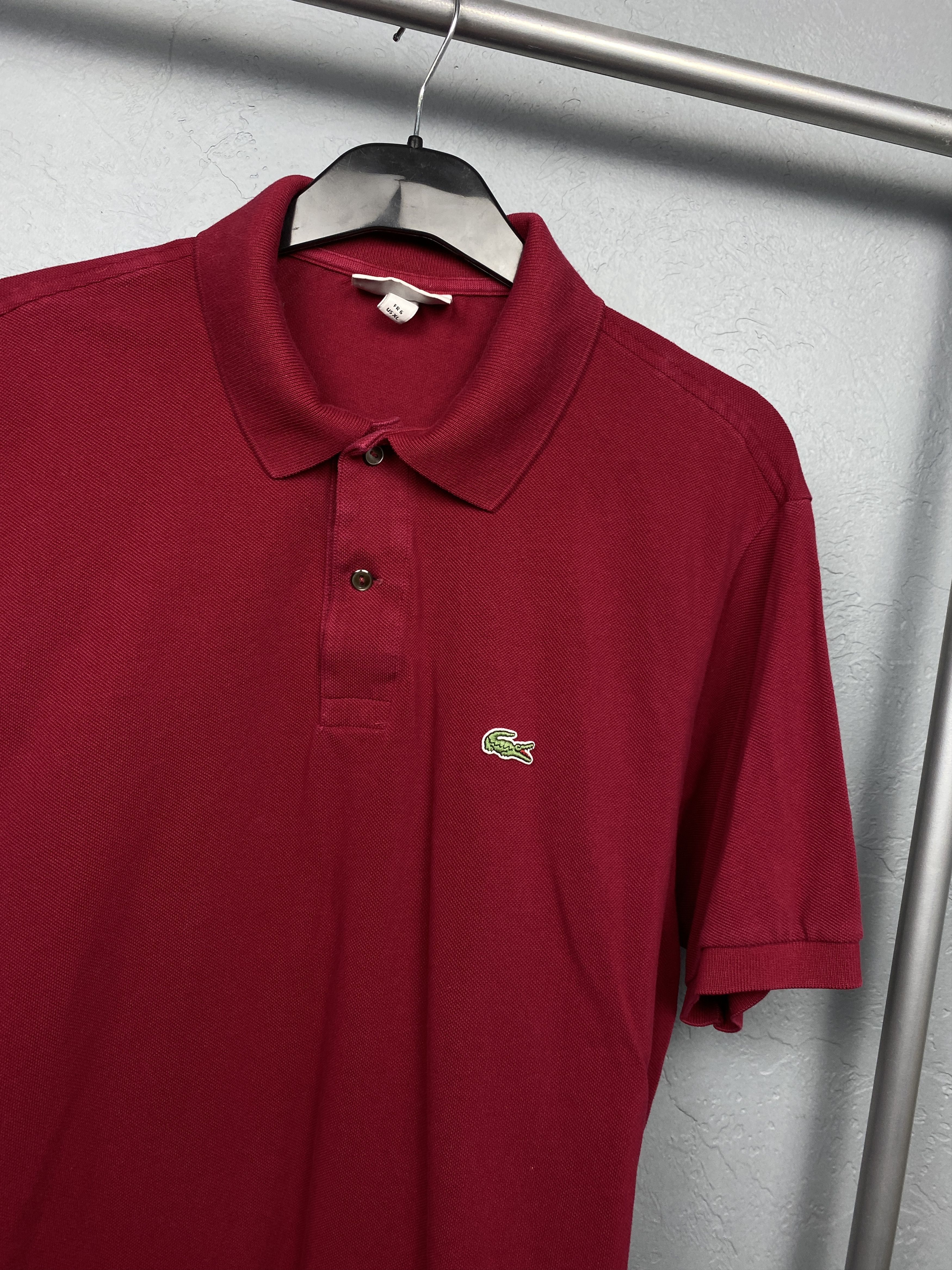 Lacoste × Vintage Lacoste Vintage Mens Polo Shirt Size 6 XL Size US XL / EU 56 / 4 - 2 Thumbnail