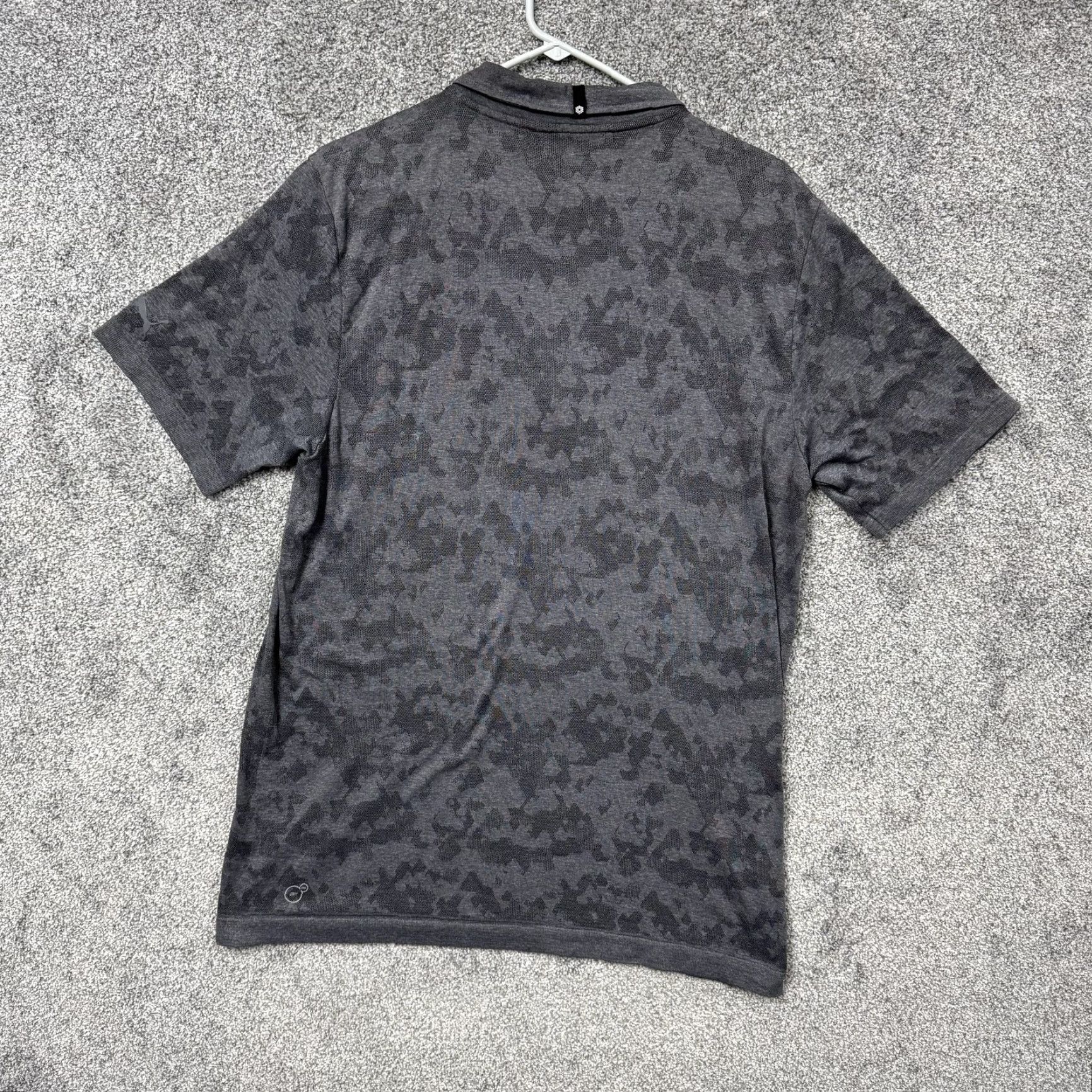 Puma VINTAGE Puma Polo Shirt Gray Camo DryCELL Golf Performance Athletic Top XL Men Shirt Short Sleeve Camouflage Mens XL Size US XL / EU 56 / 4 - 5 Thumbnail