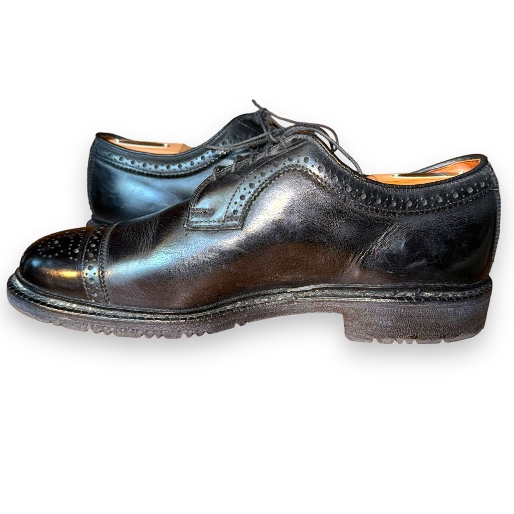 Allen Edmonds Allen Edmonds Hector Black Leather Comfort Derby Dress Shoe Size US 9 / EU 42 - 8 Thumbnail