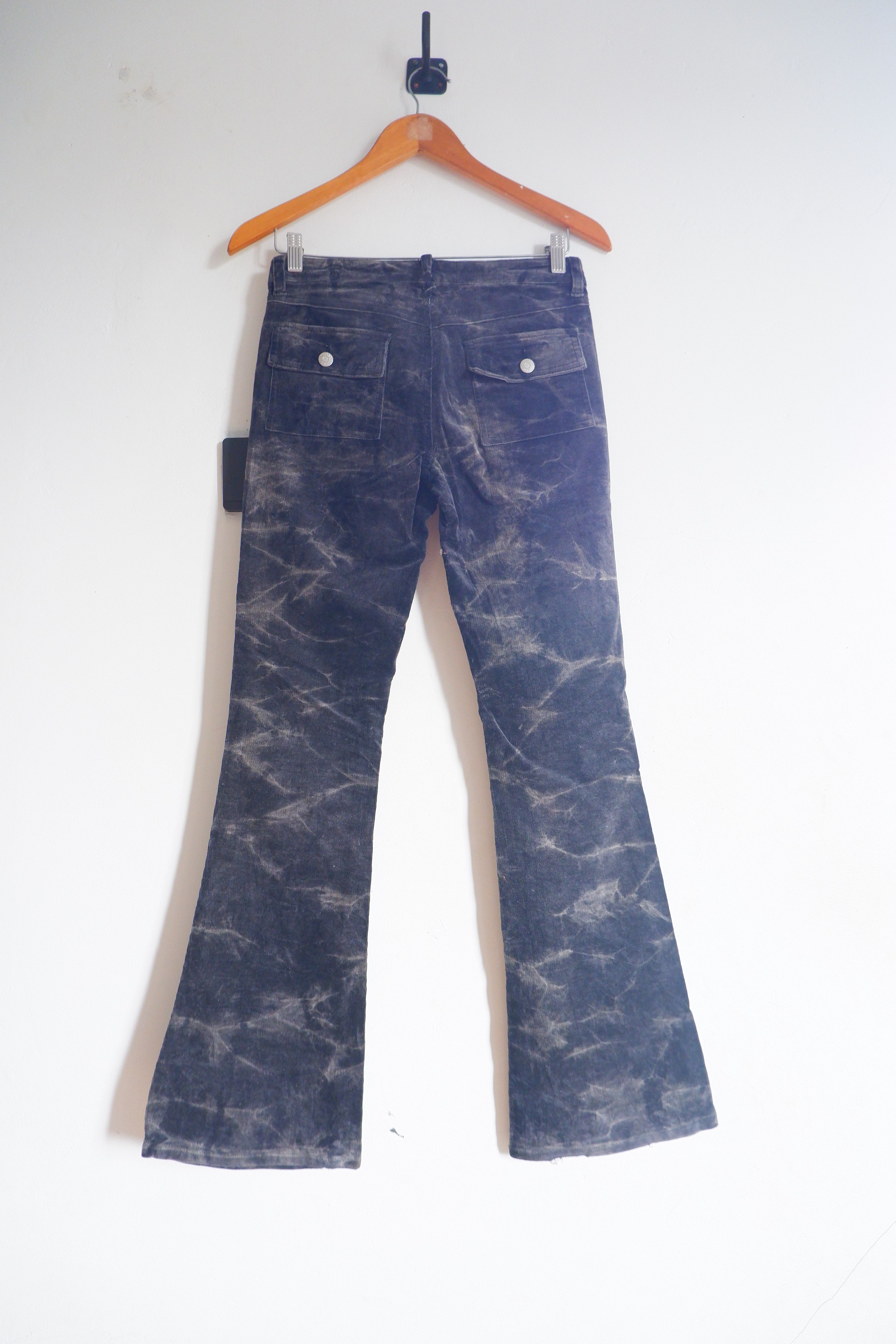 Vintage Sky Bomber Flared Corduroy Pants