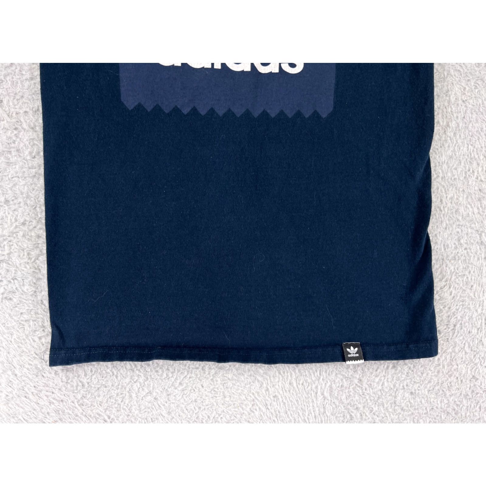 Adidas Adidas Shirt Mens Small Blue White Graphic Print Trefoil Logo Short Sleeve Crewneck T-Shirt - Regular Fit, 100% Cotton Size US S / EU 44-46 / 1 - 6 Thumbnail