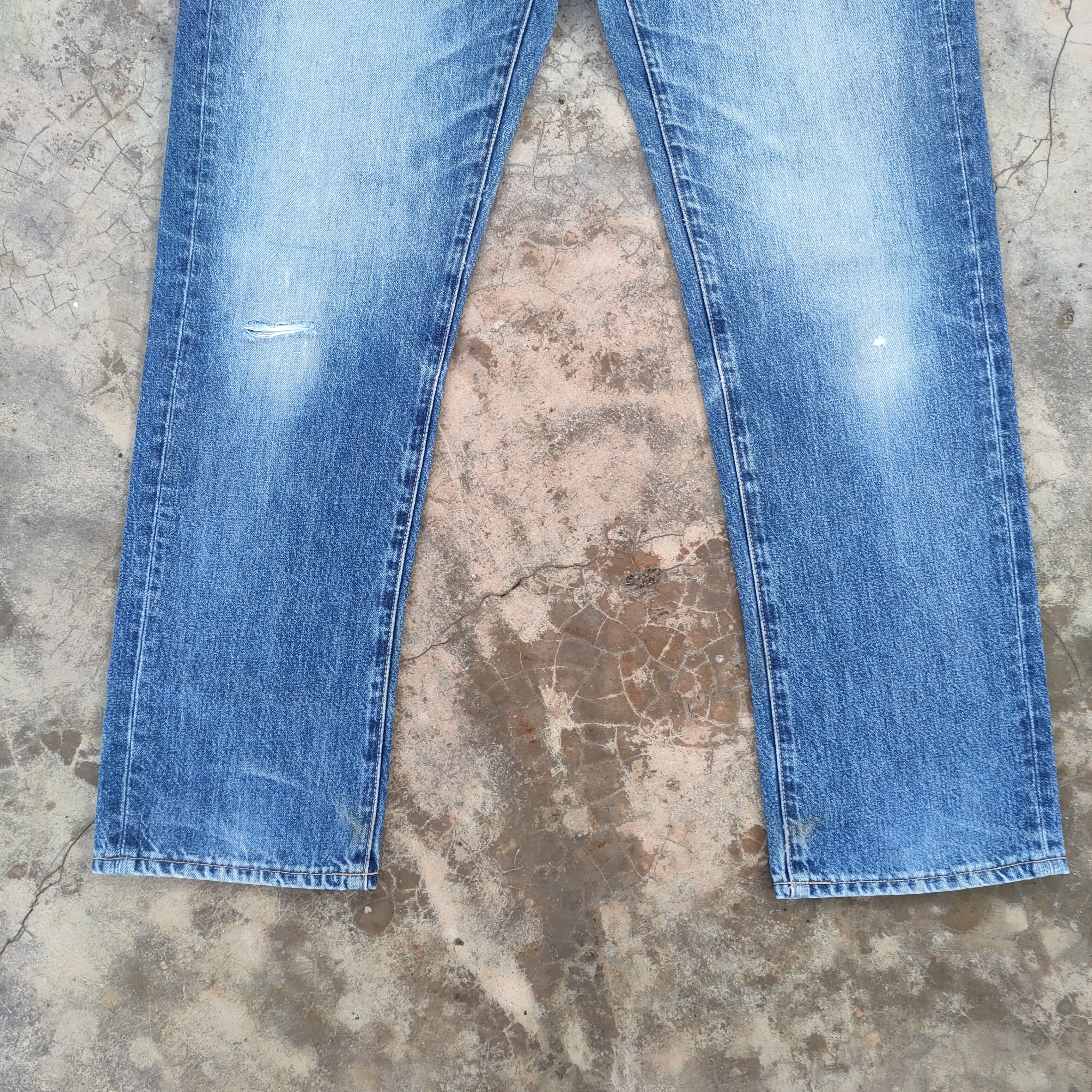 Japanese Brand × Jean × Vintage VINTAGE JAPANESE FADED JEANS DENIM PANTS Size US 35 - 3 Thumbnail