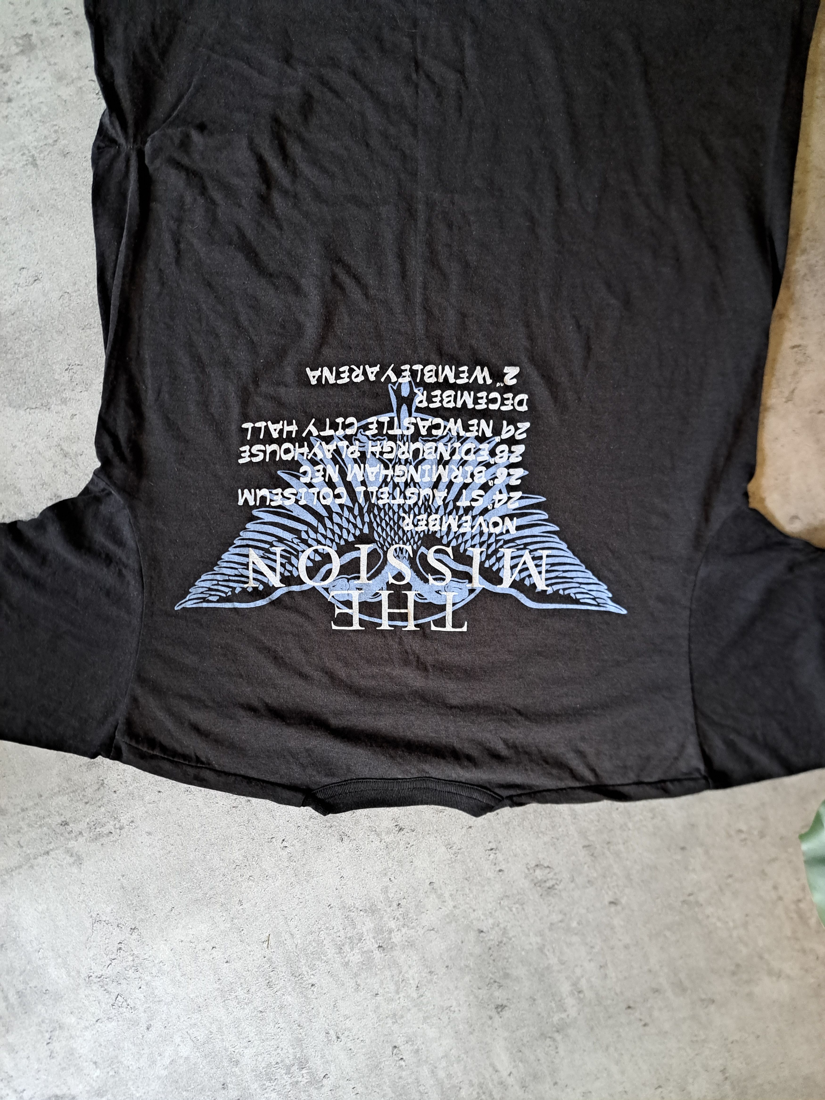 Vintage The Mission 90s screenstars t-shirt tee shirt band tees Size US XL / EU 56 / 4 - 2 Thumbnail