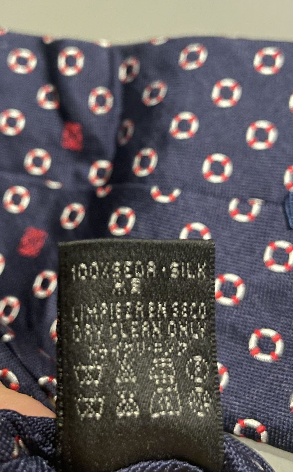 Loewe Loewe blue tie 100% Silk Size ONE SIZE - 7 Thumbnail