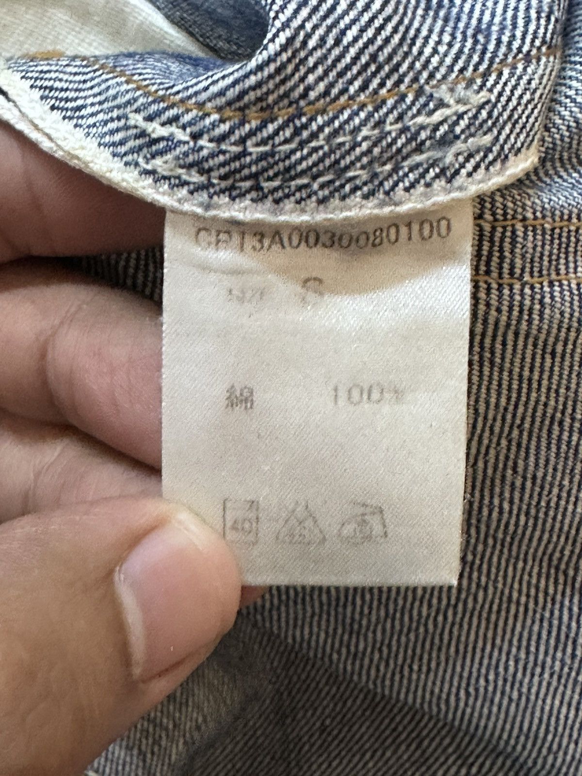 Indigo Vintage Indigo Selvedge Mudwash Grunge Distressed Denim Size US 32 / EU 48 - 9 Thumbnail
