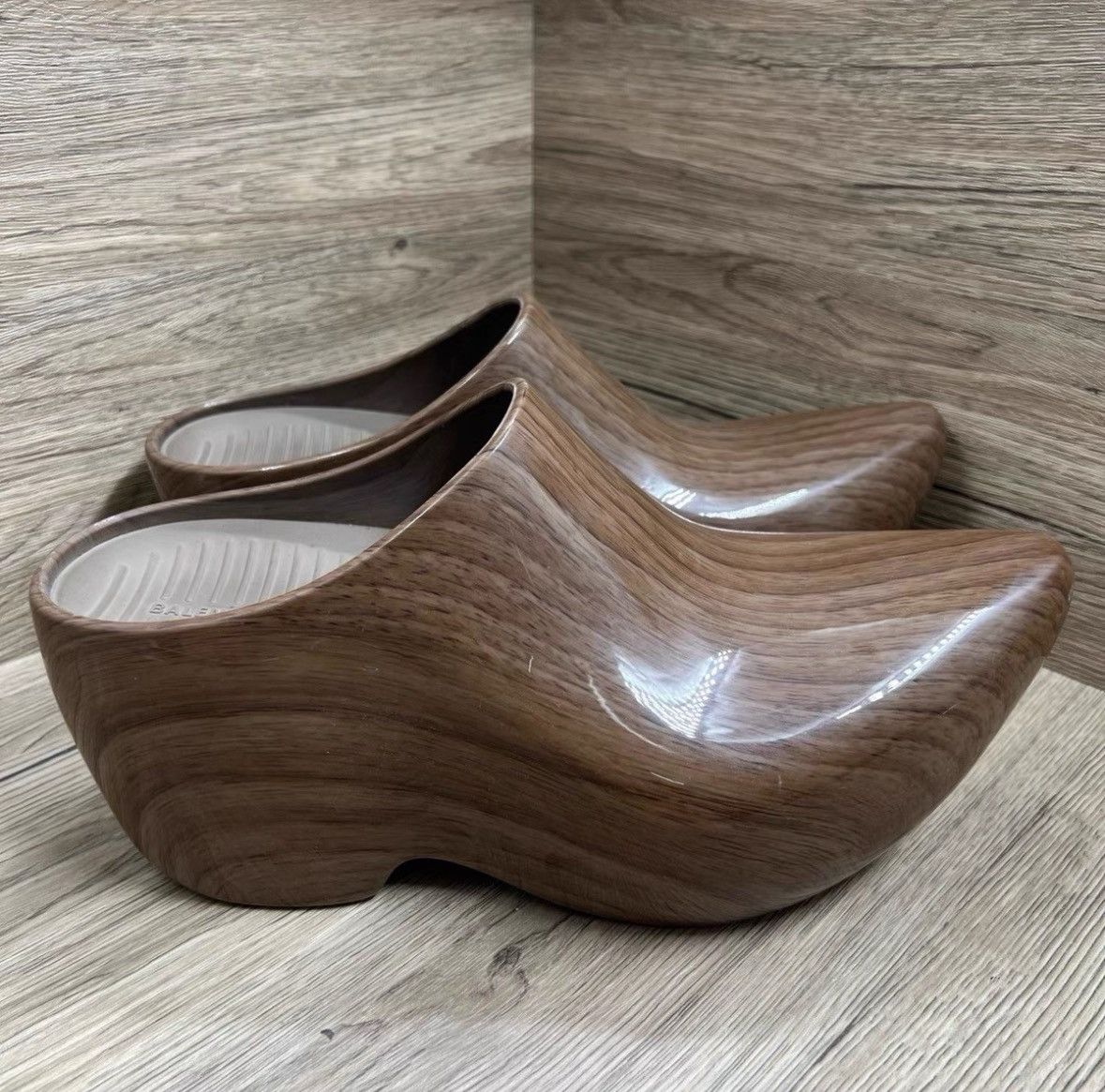 Balenciaga Balenciga Technoclog Wooden Slippers Size US 8.5 / EU 41-42 - 4 Thumbnail