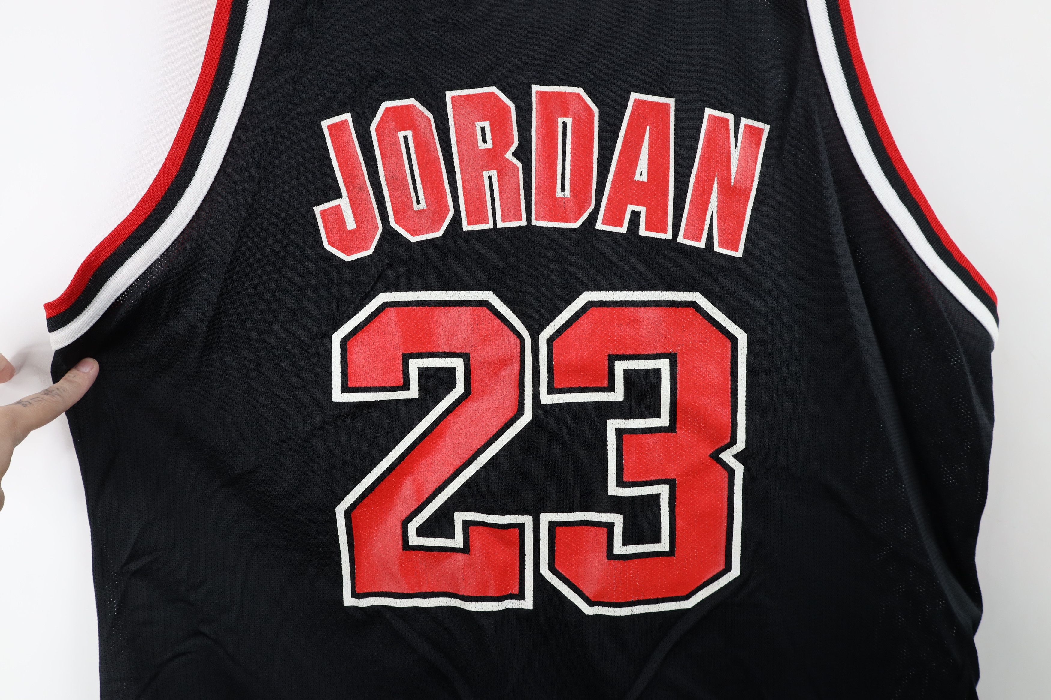 Champion Vintage 90s Champion Chicago Bulls Basketball Jersey Black Size US XXL / EU 58 / 5 - 10 Thumbnail