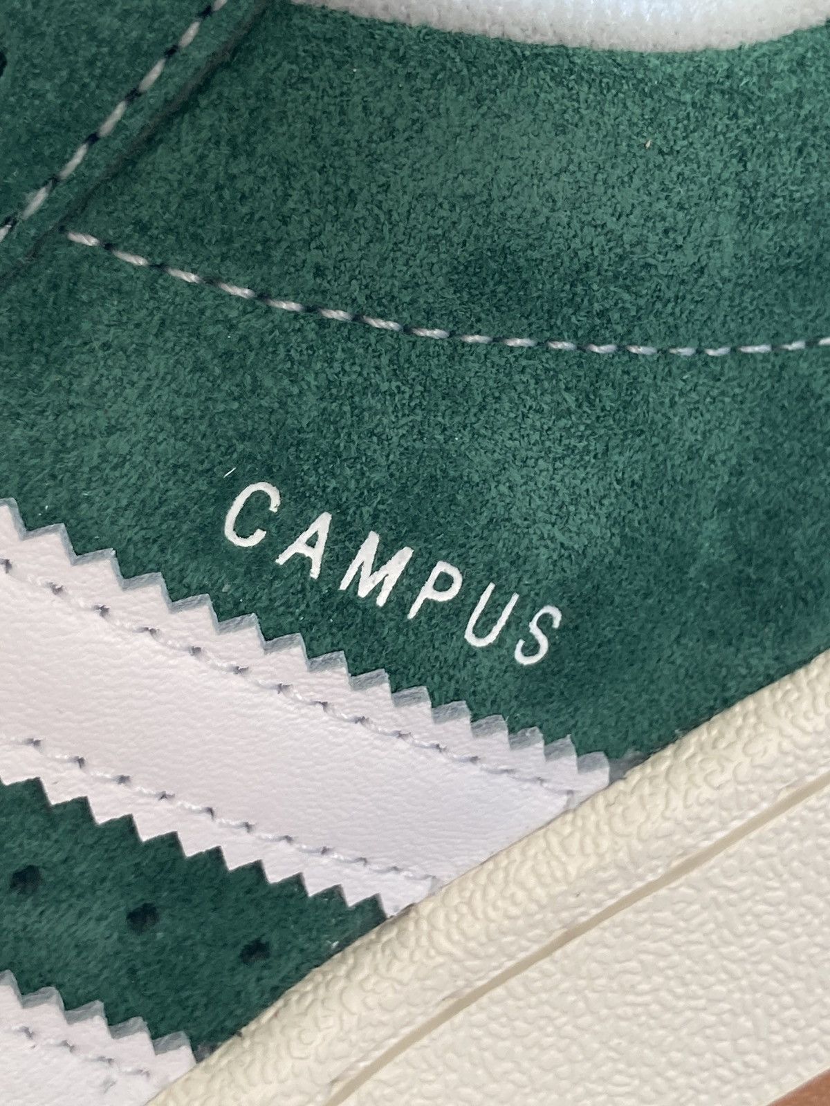 Adidas adidas Campus 00s Dark Green Cloud White (H03472) 38.5 EU Size US 6 / EU 39 - 14 Thumbnail