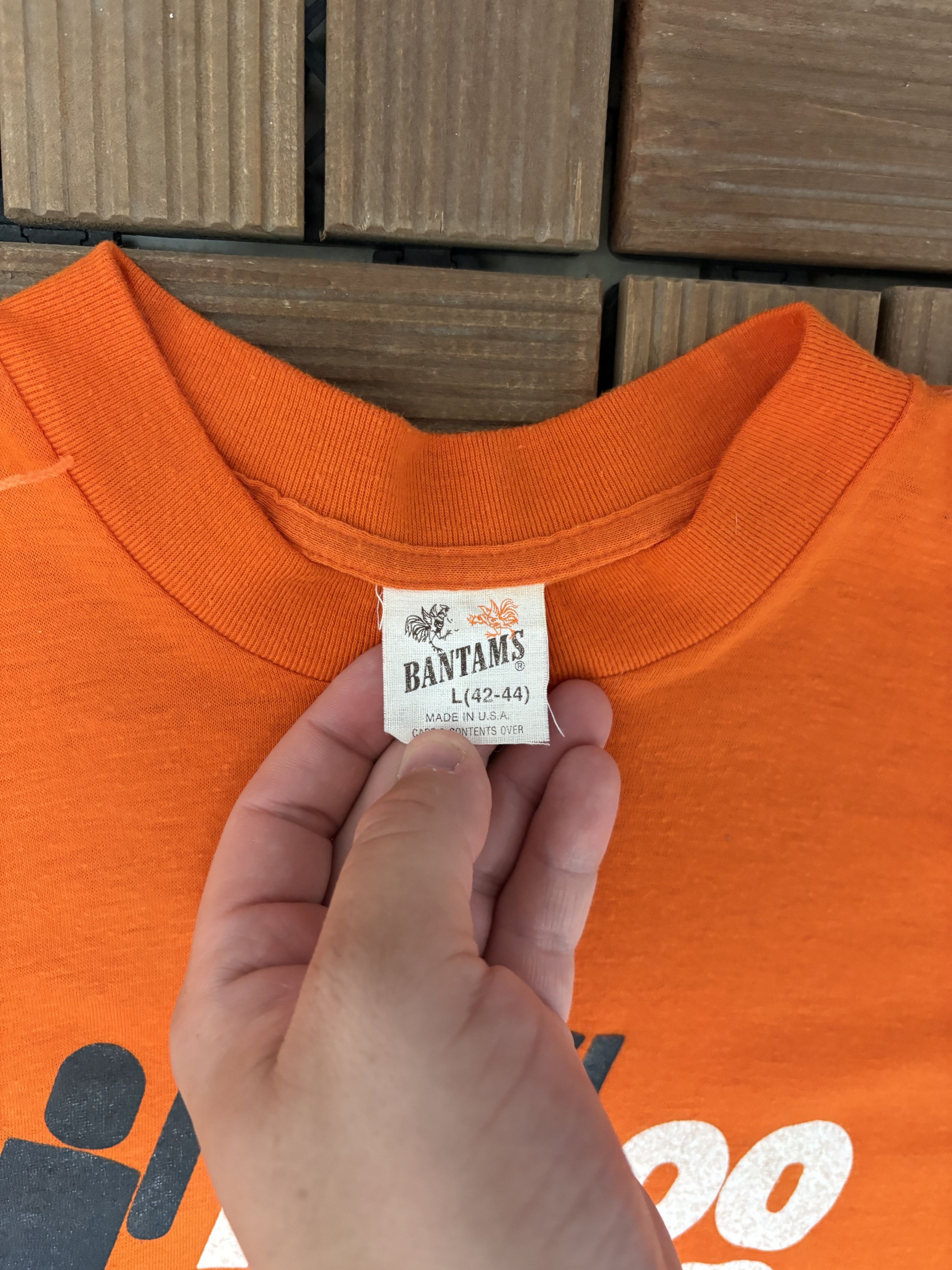 Vintage Pepsi 10,000 Meter Series Vintage Orange T-Shirt Tee Size US L / EU 52-54 / 3 - 5 Thumbnail