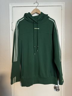 Adidas Ivy Park Green Hoodie Grailed