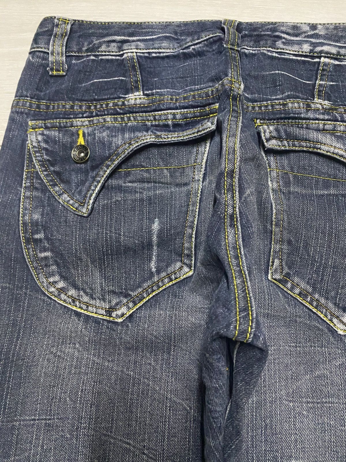 Tornado Mart Vintage Japanese Brand Skull Blow By Blue Loose Jeans Size US 30 / EU 46 - 8 Thumbnail