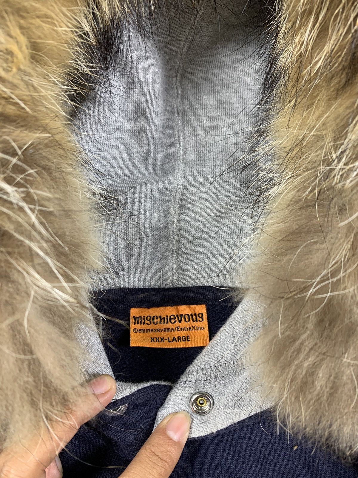 14th Addiction × If Six Was Nine × KMRii Japanese Mischievous Fur Hoodie lgb style Size US XXL / EU 58 / 5 - 5 Thumbnail