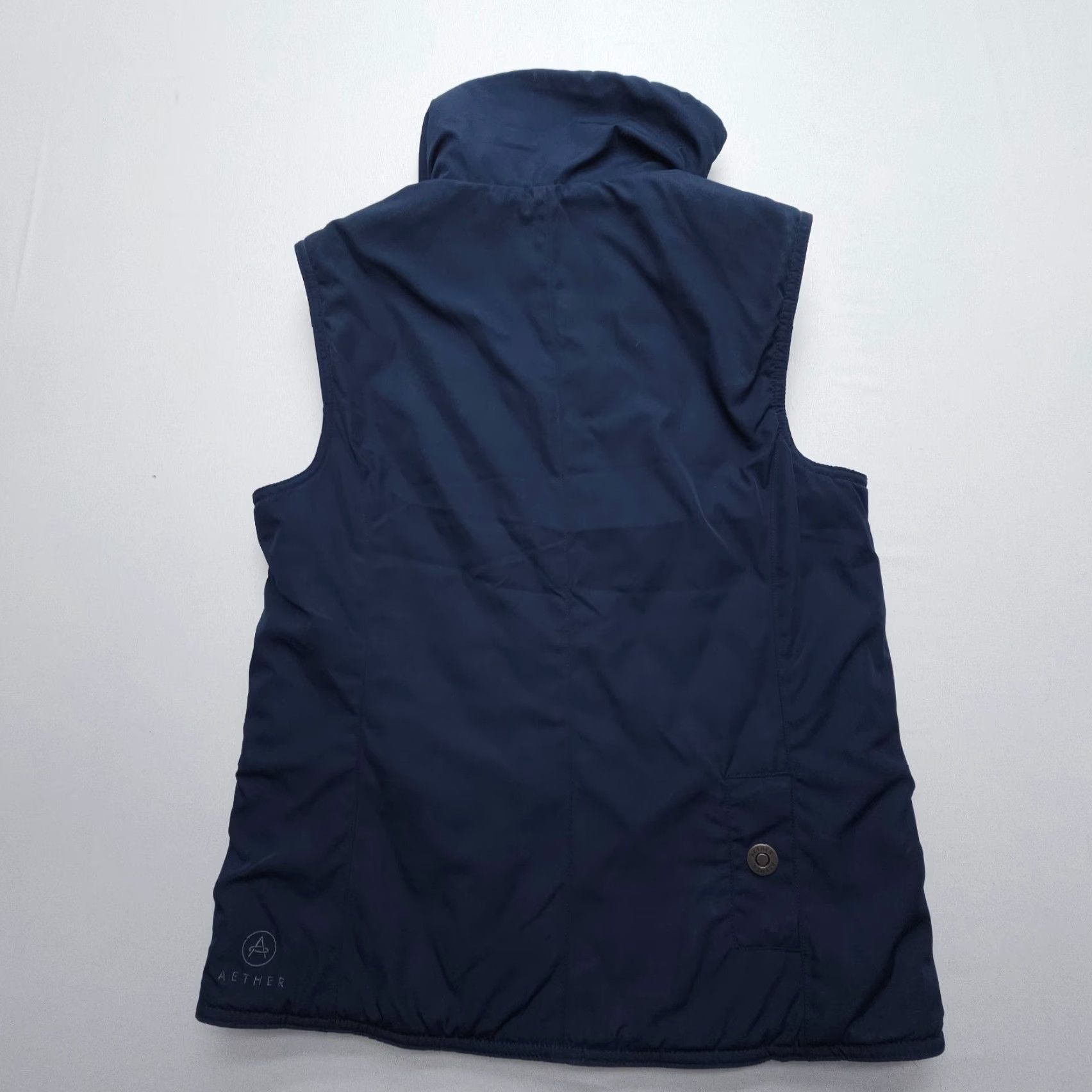 Vintage Aether Blue Total Eclipse Vega Vest Size 1 Snap Zip Insulated Riding Walking XS Vest Size XS Blue Aether Size XS / US 0-2 / IT 36-38 - 2 Thumbnail