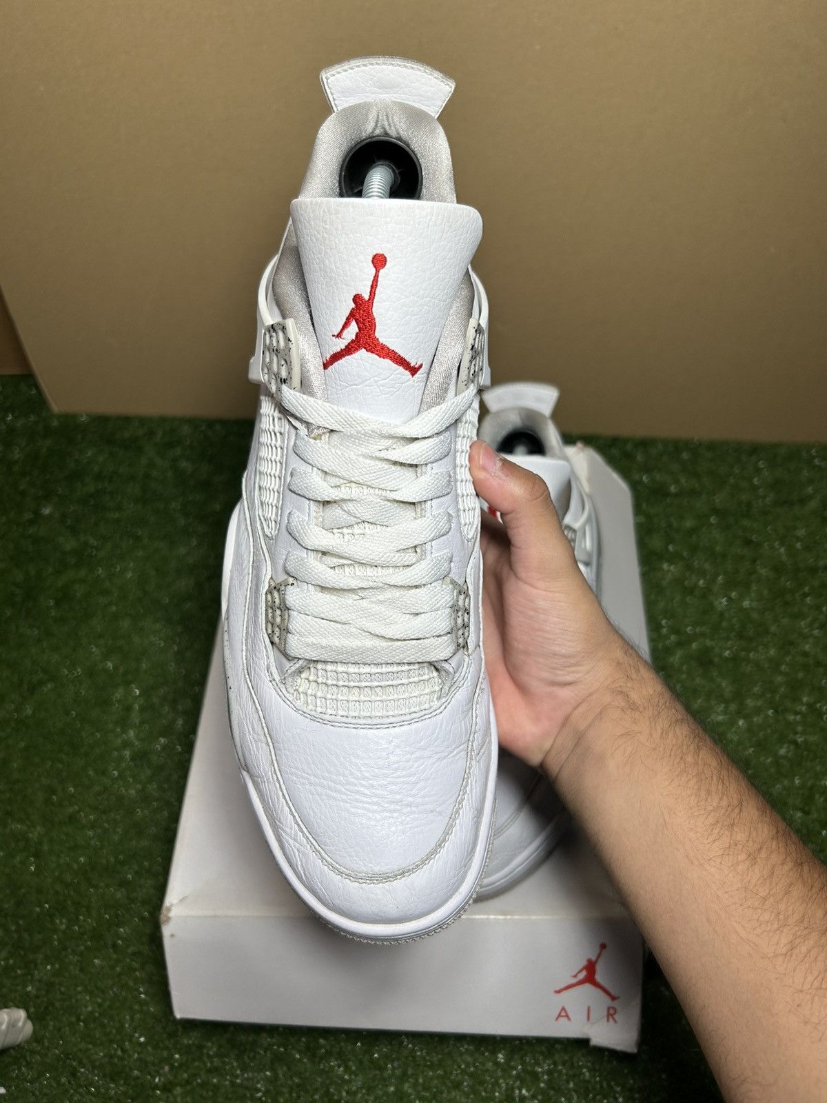 Jordan Brand Jordan 4 white Oreo 2021 Size US 11.5 / EU 44-45 - 7 Thumbnail