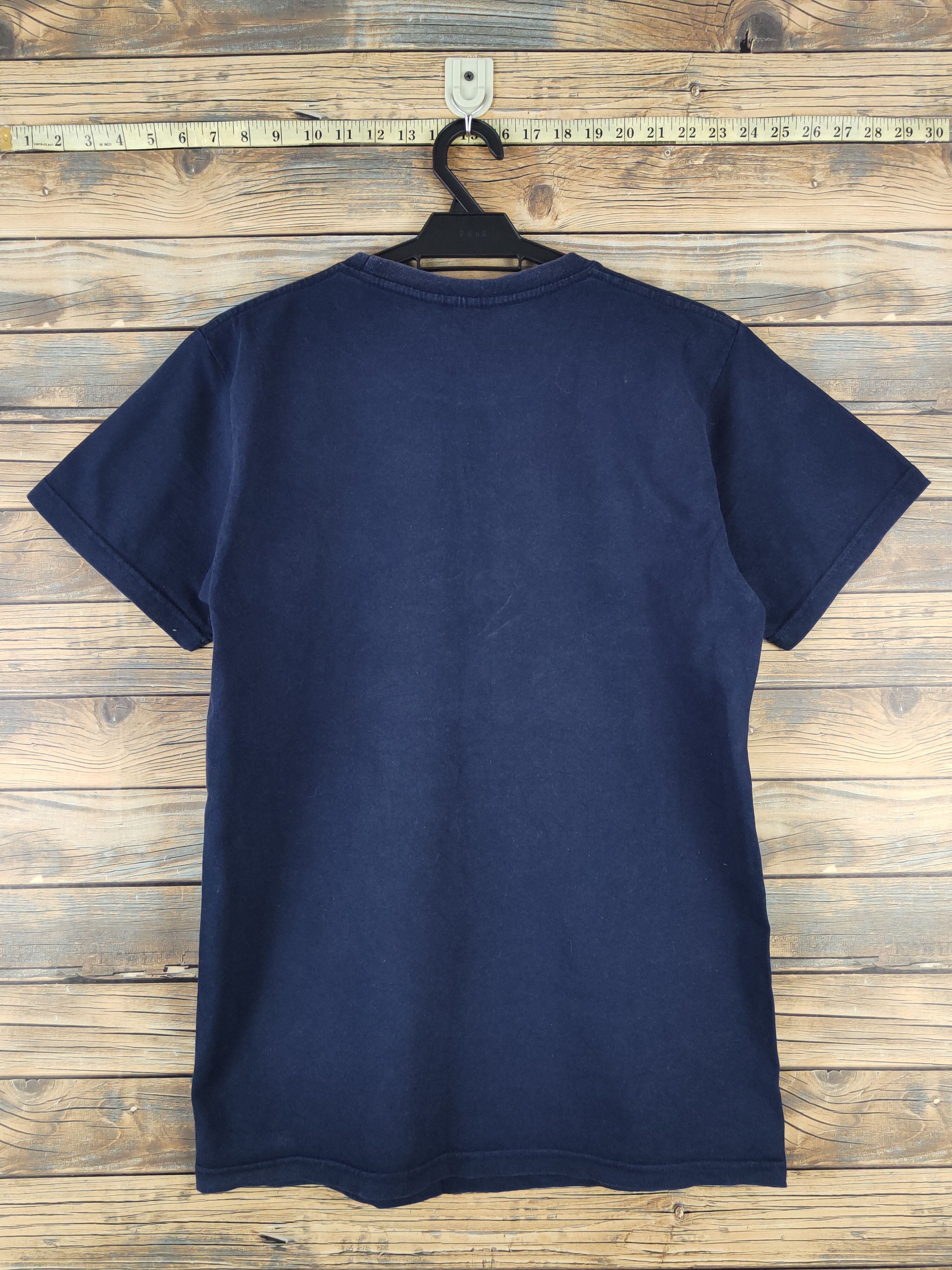 Japanese Brand × Vintage DL The Quick Fox Brown Navy tee #025 Size US S / EU 44-46 / 1 - 3 Thumbnail