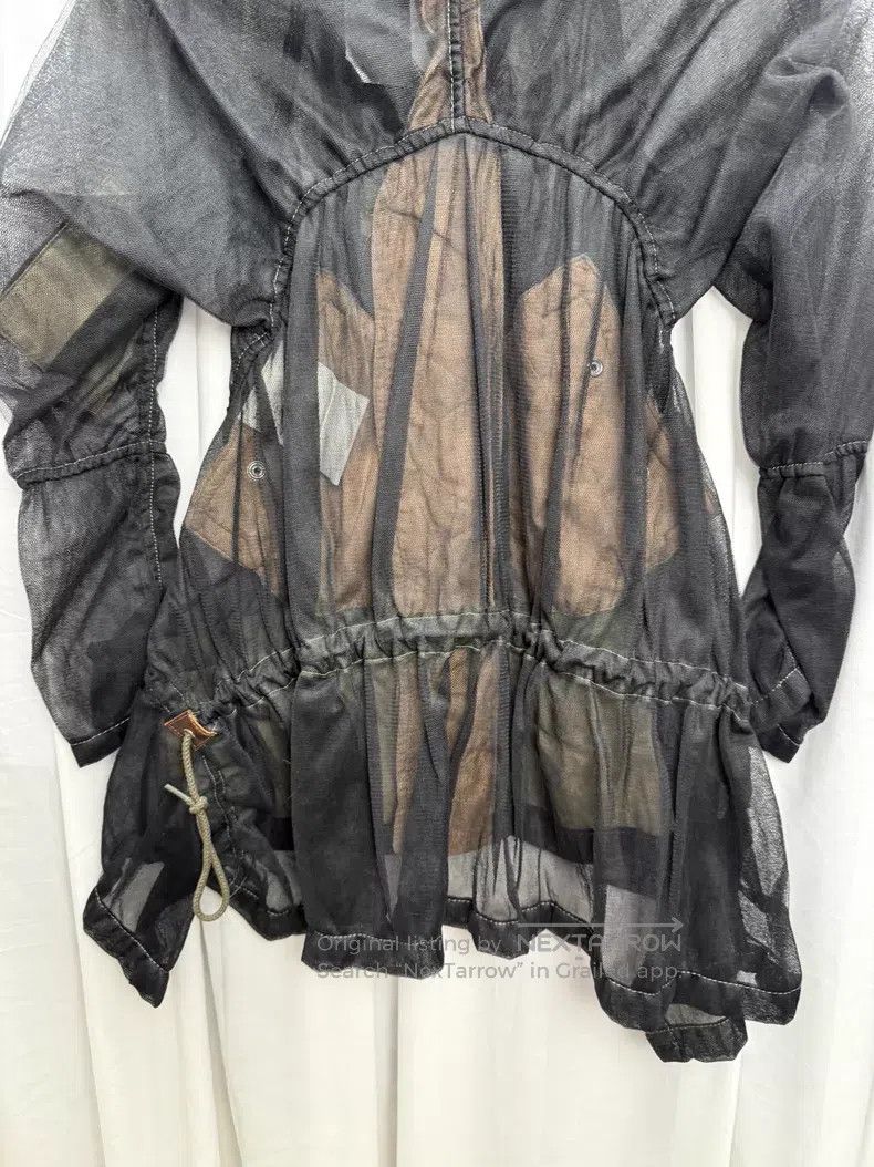 Comme des Garcons Comme Des Garcons Transparent mesh military deconstructed Size XS / US 0-2 / IT 36-38 - 8 Thumbnail