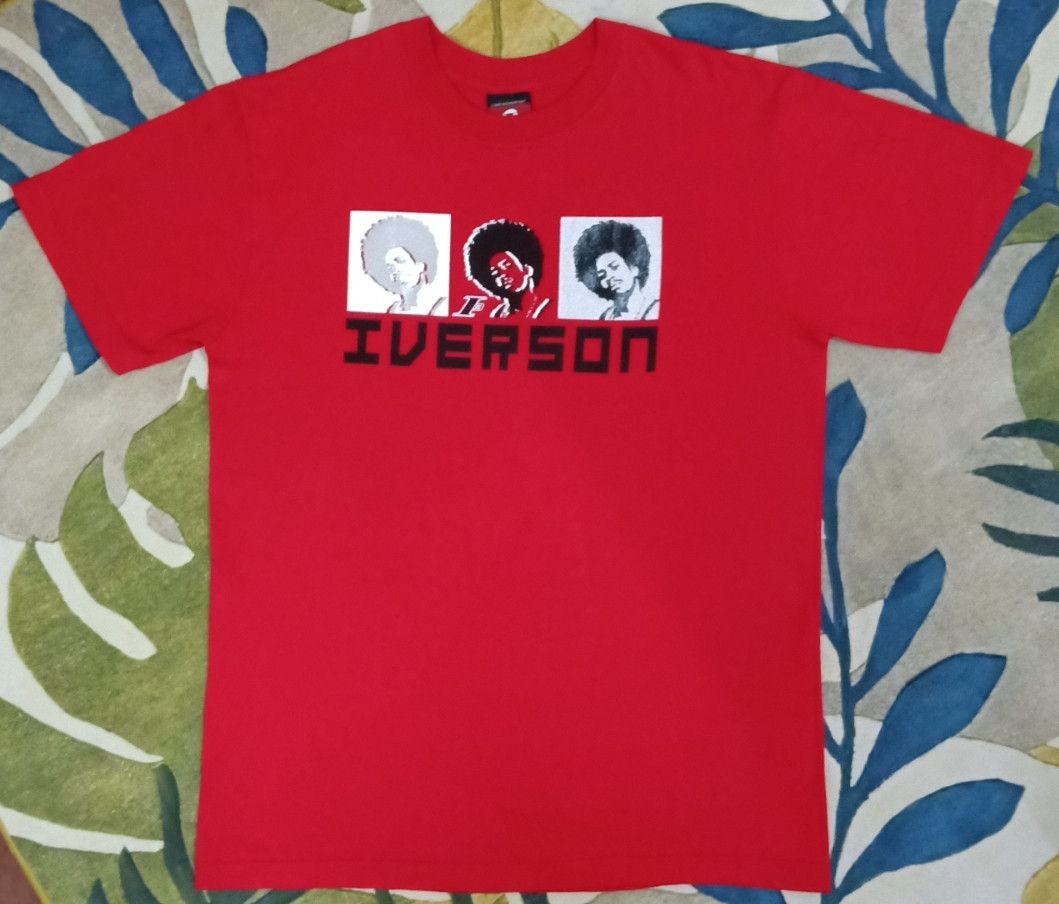 NBA × Reebok Allen Iverson "the Answer" Limited Edition Reebok T-shirt Size US L / EU 52-54 / 3 - 4 Thumbnail