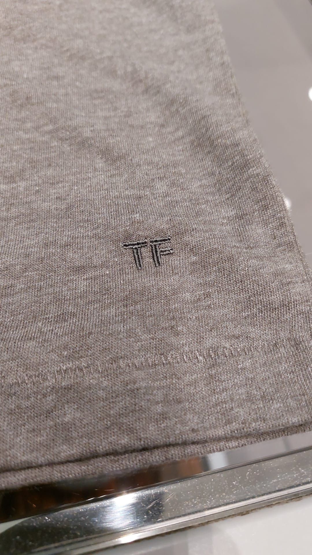 Tom Ford o1loc1c0824 TFJ305 T-Shirt in Light Brown Size US L / EU 52-54 / 3 - 2 Thumbnail