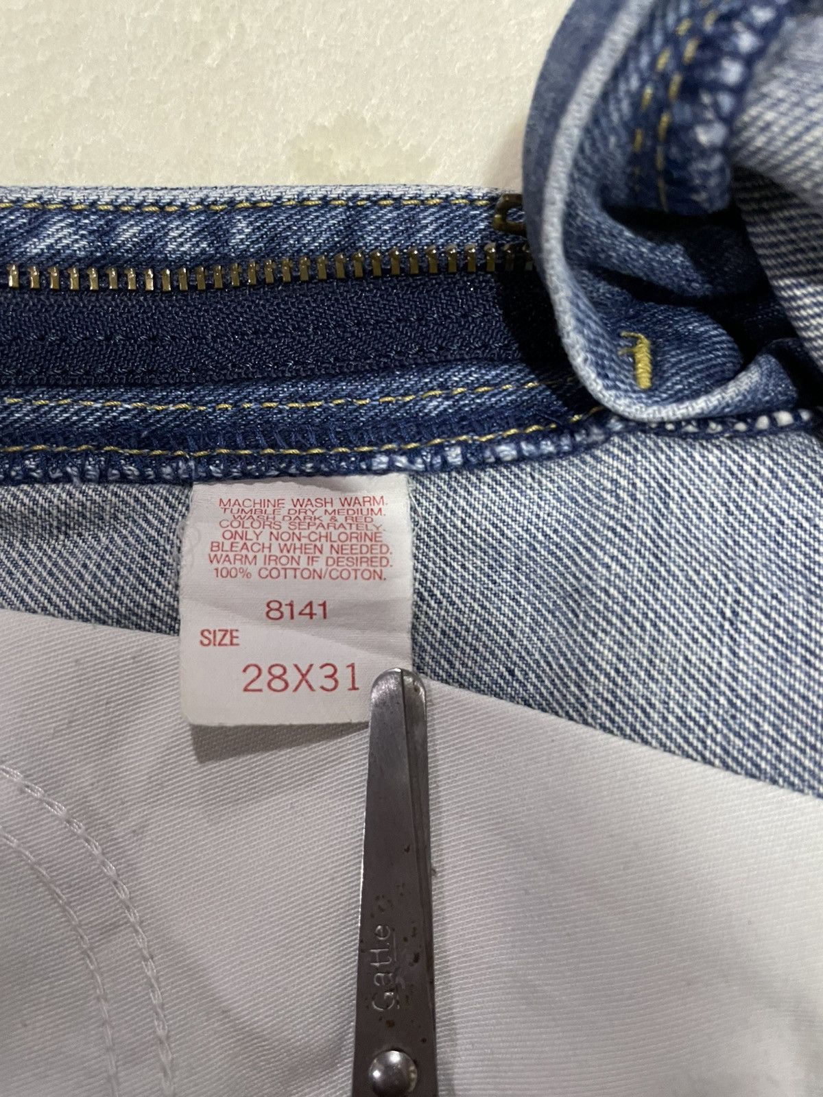 Japanese Brand Vintage Lee Rider Short Pants Distress Size US 28 / EU 44 - 8 Thumbnail