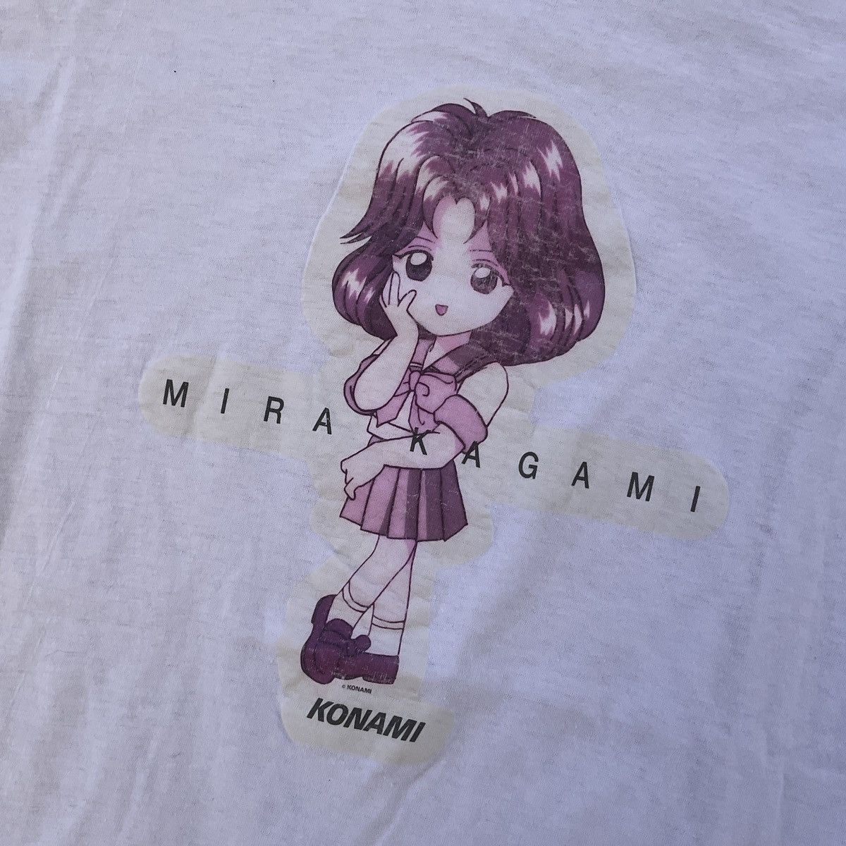 Vintage Vintage Tokimeki Memorial Mira Kagami Video Game Anime Shirt Size US M / EU 48-50 / 2 - 2 Thumbnail