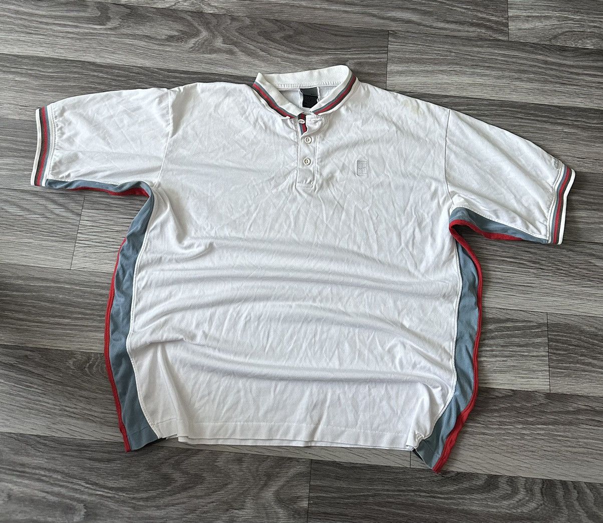 Nike Nike Vintage Roger Federer Polo T shirt hype y2k Size US XL / EU 56 / 4 - 1 Thumbnail