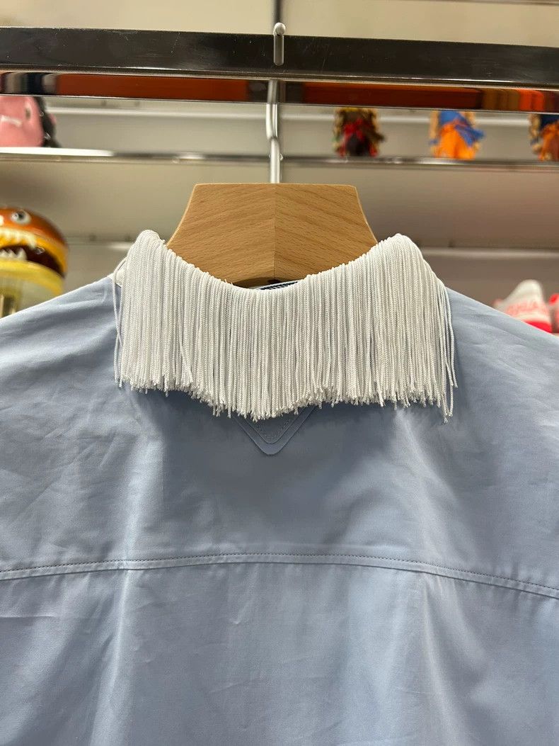 Prada Prada 24 spring and summer new color contrasting tassel col Size US XXS / EU 40 - 5 Thumbnail