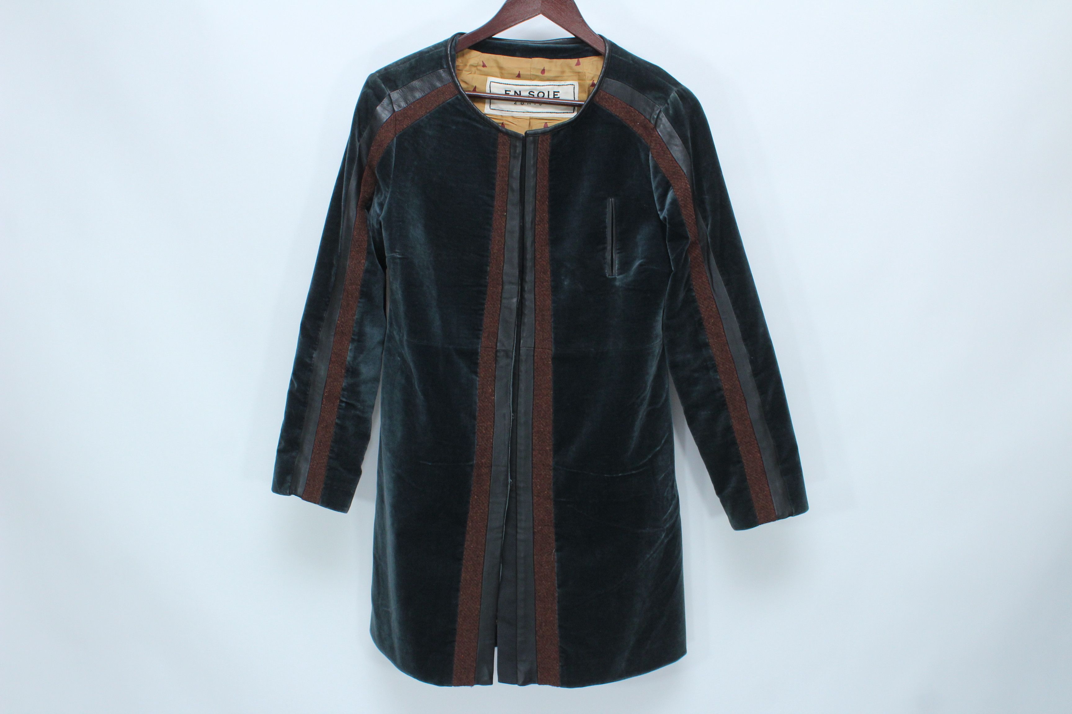 Other En Soie Zurich Coat Jacket Wool Size 36 Authentic Size XS / US 0-2 / IT 36-38 - 2 Thumbnail