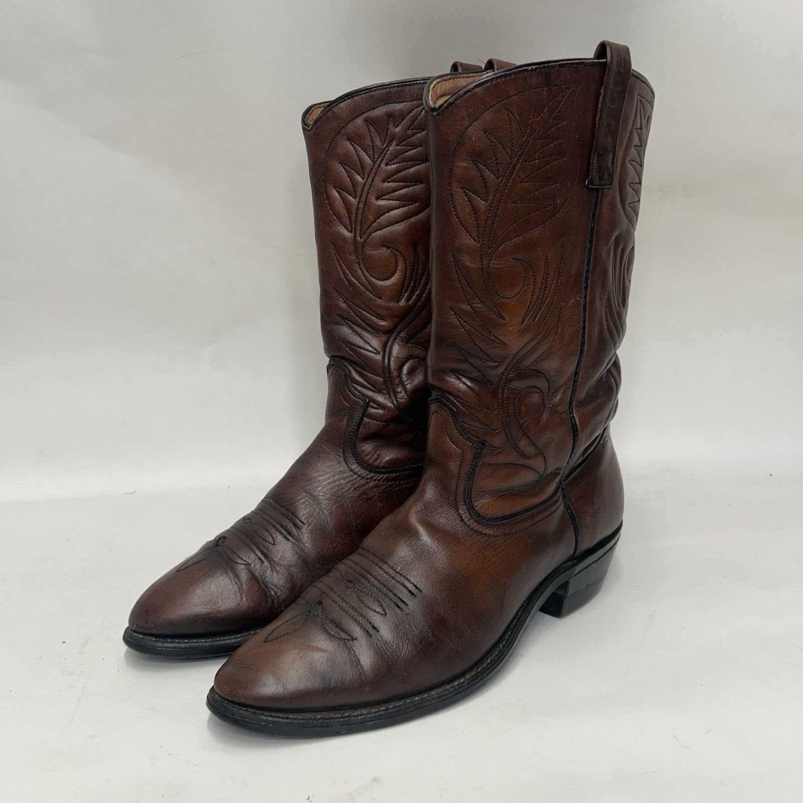 Red Wing Vintage Red Wing 9801 Pecos Pull-On Cowboy Boots “Brown” Size US 11 / EU 44 - 3 Thumbnail