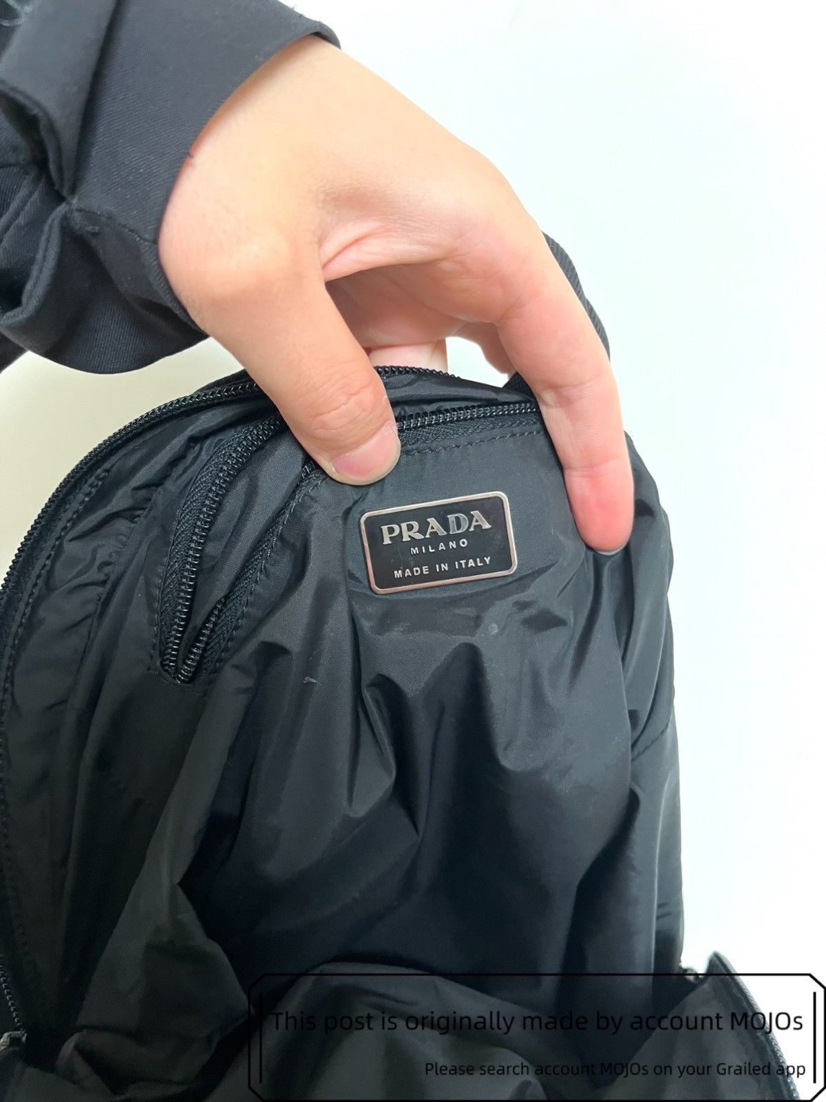 Prada Prada Red Label Vintage Joint Backpack mojos1132 Size ONE SIZE - 6 Thumbnail