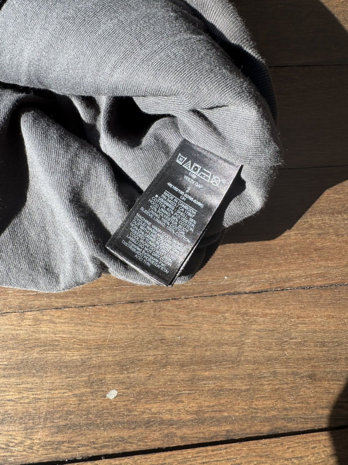 Yeezy Yeezy Gap Shrunken Hoodie size S Size US S / EU 44-46 / 1 - 4 Thumbnail