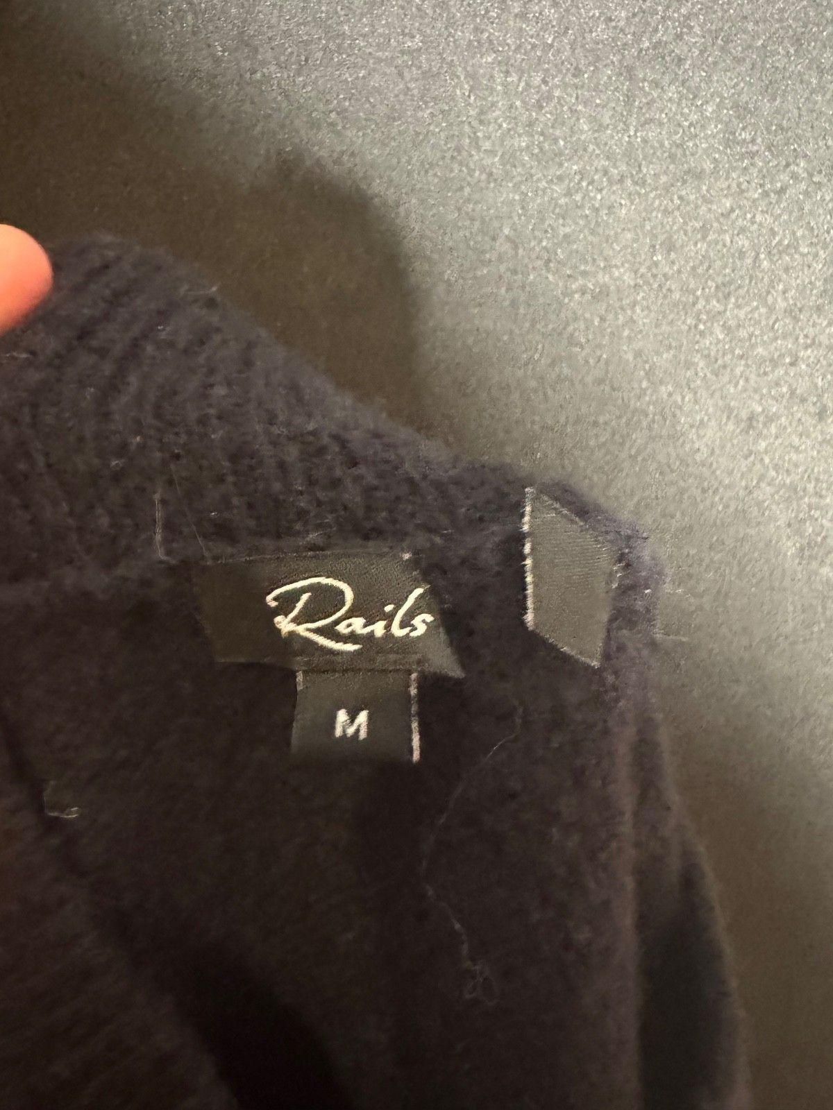 Rails Rails Black Star Pattern Cashmere Knit Cotton Sweater Size M Size M / US 6-8 / IT 42-44 - 3 Thumbnail