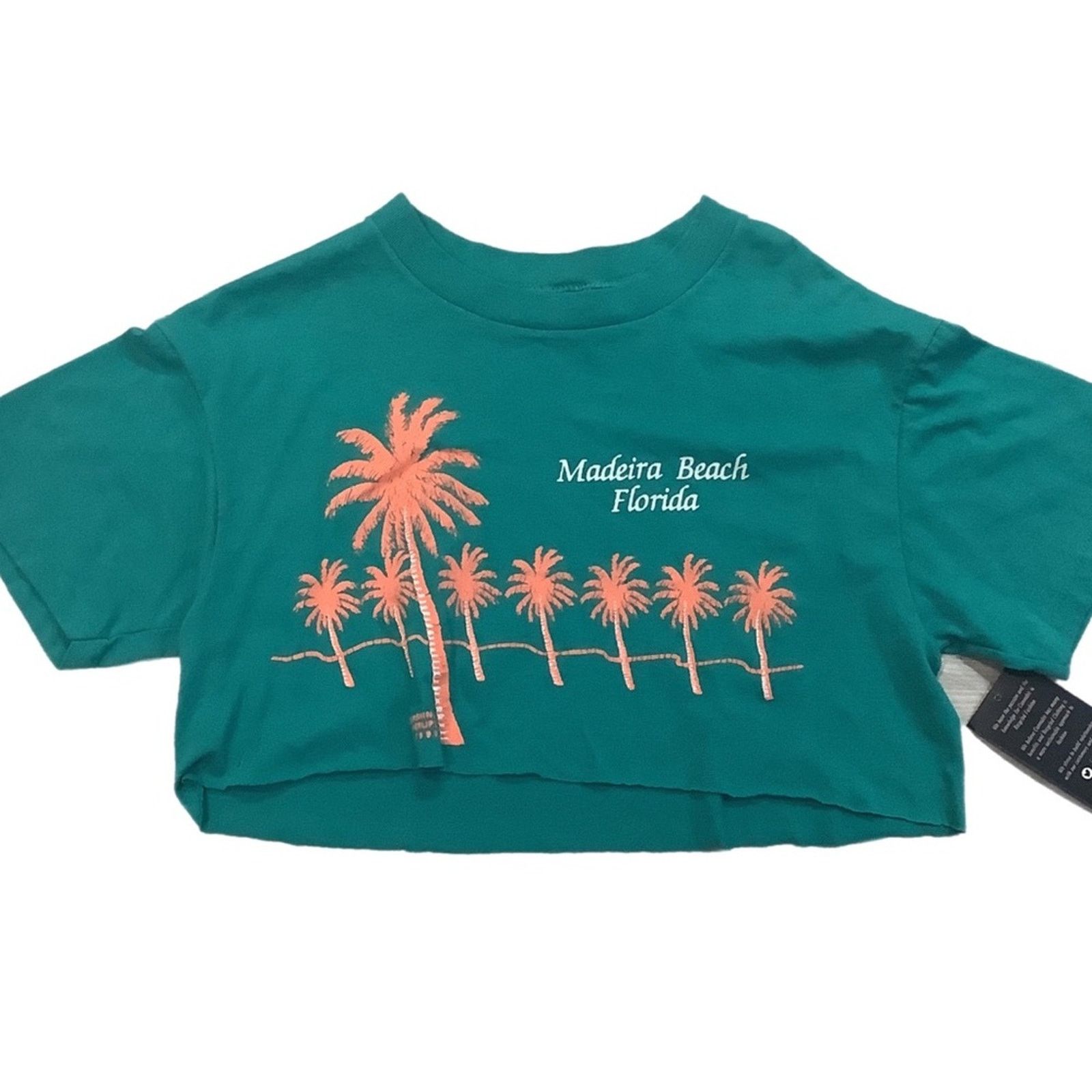 Vintage Vintage Madeira Beach Florida Crop top Size L / US 10 / IT 46 - 1 Thumbnail