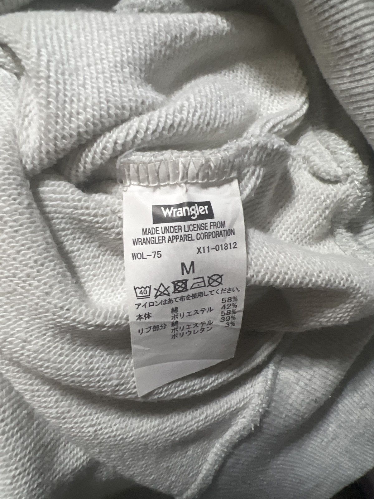Wrangler Vintage Wrangler Spellout Printed Logo Crewneck Sweatshirt Size US S / EU 44-46 / 1 - 3 Thumbnail