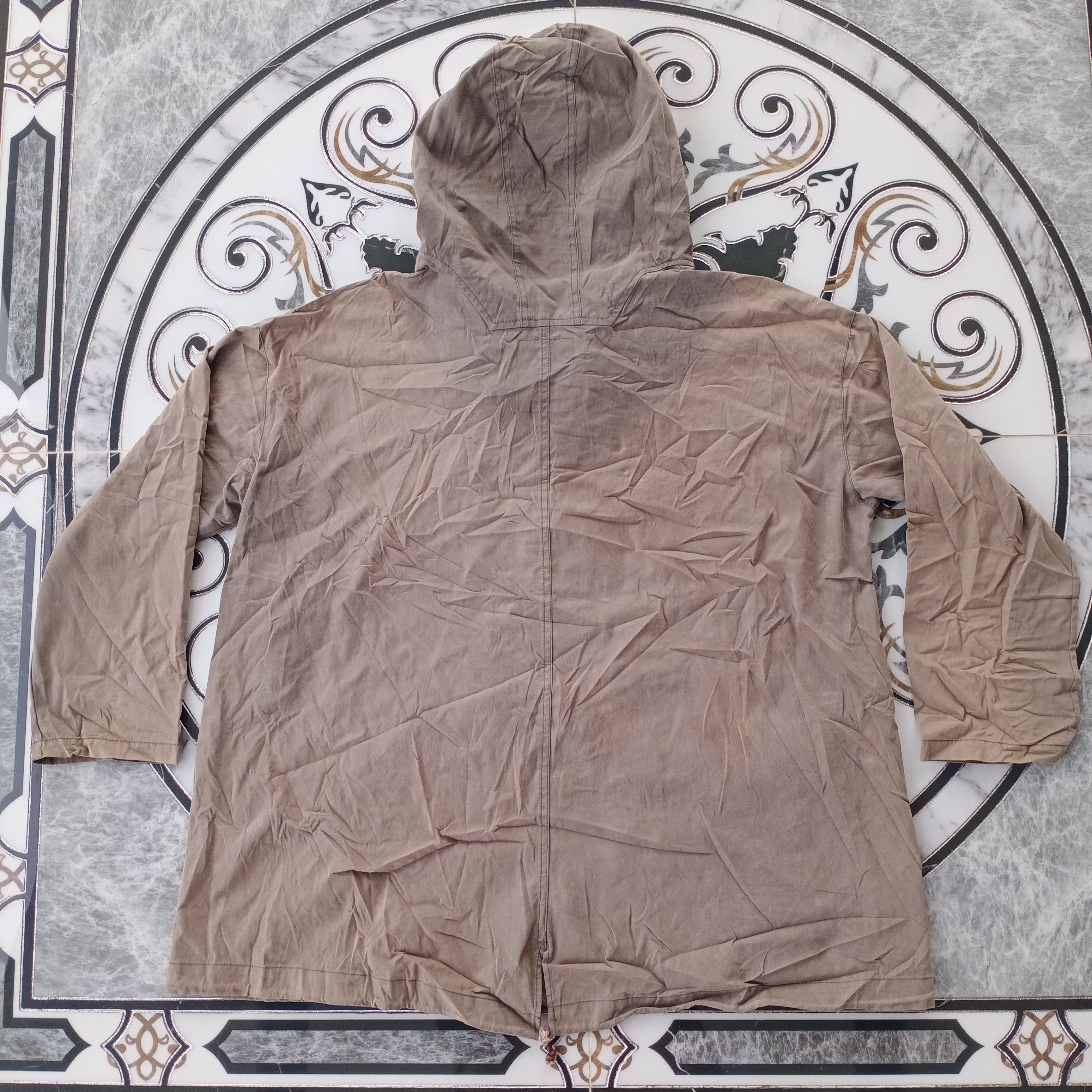 Japanese Brand × Vintage Vintage Nombre Impair Military Button Jacket Hoodies Parka Size US XL / EU 56 / 4 - 7 Thumbnail