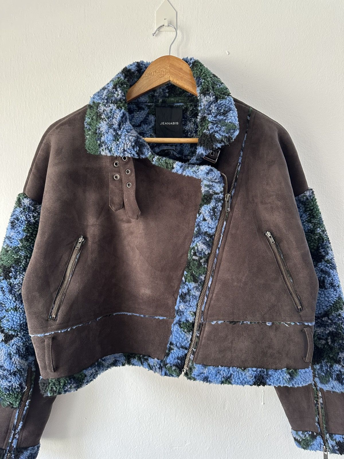 Japanese Brand Jeanasis Boa Fur Jacket Size US S / EU 44-46 / 1 - 4 Thumbnail