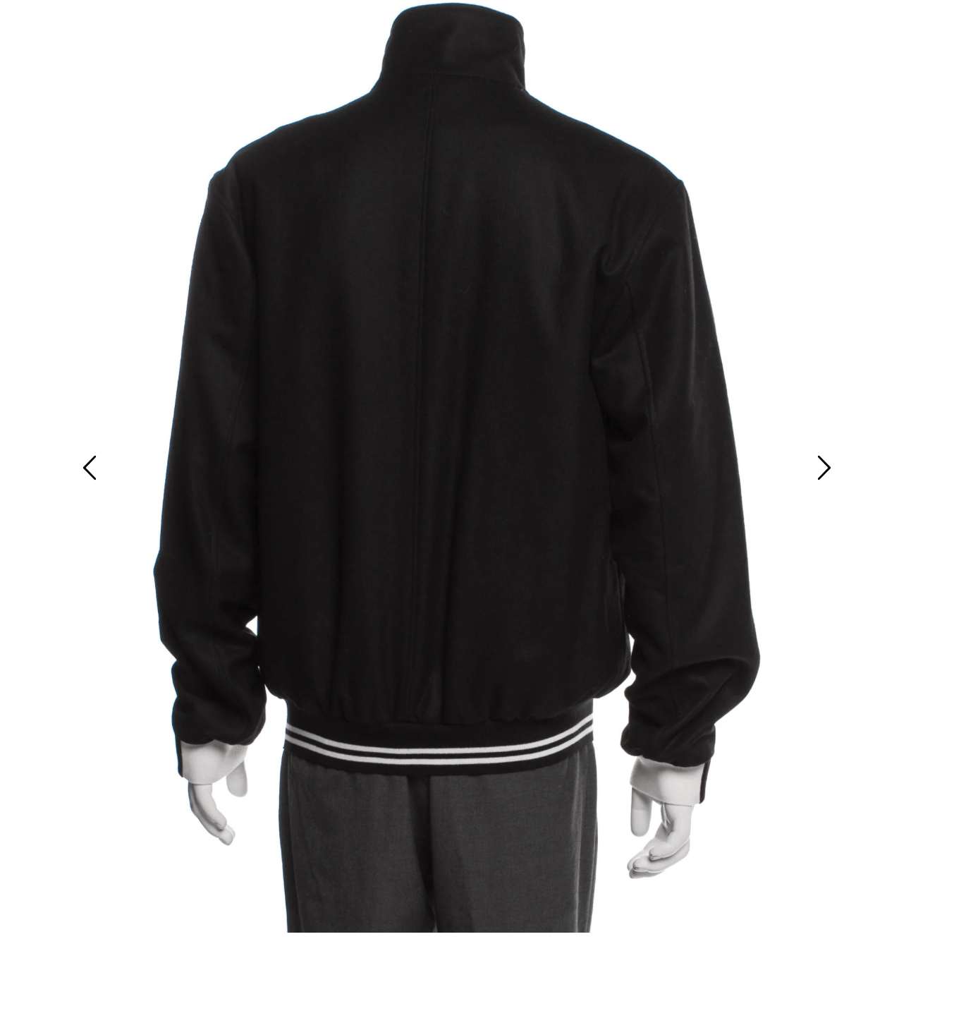Lanvin Lanvin Virgin Wool Varsity Jacket Blk SZ L (US40/IT50) 🔥 Size US L / EU 52-54 / 3 - 4 Thumbnail